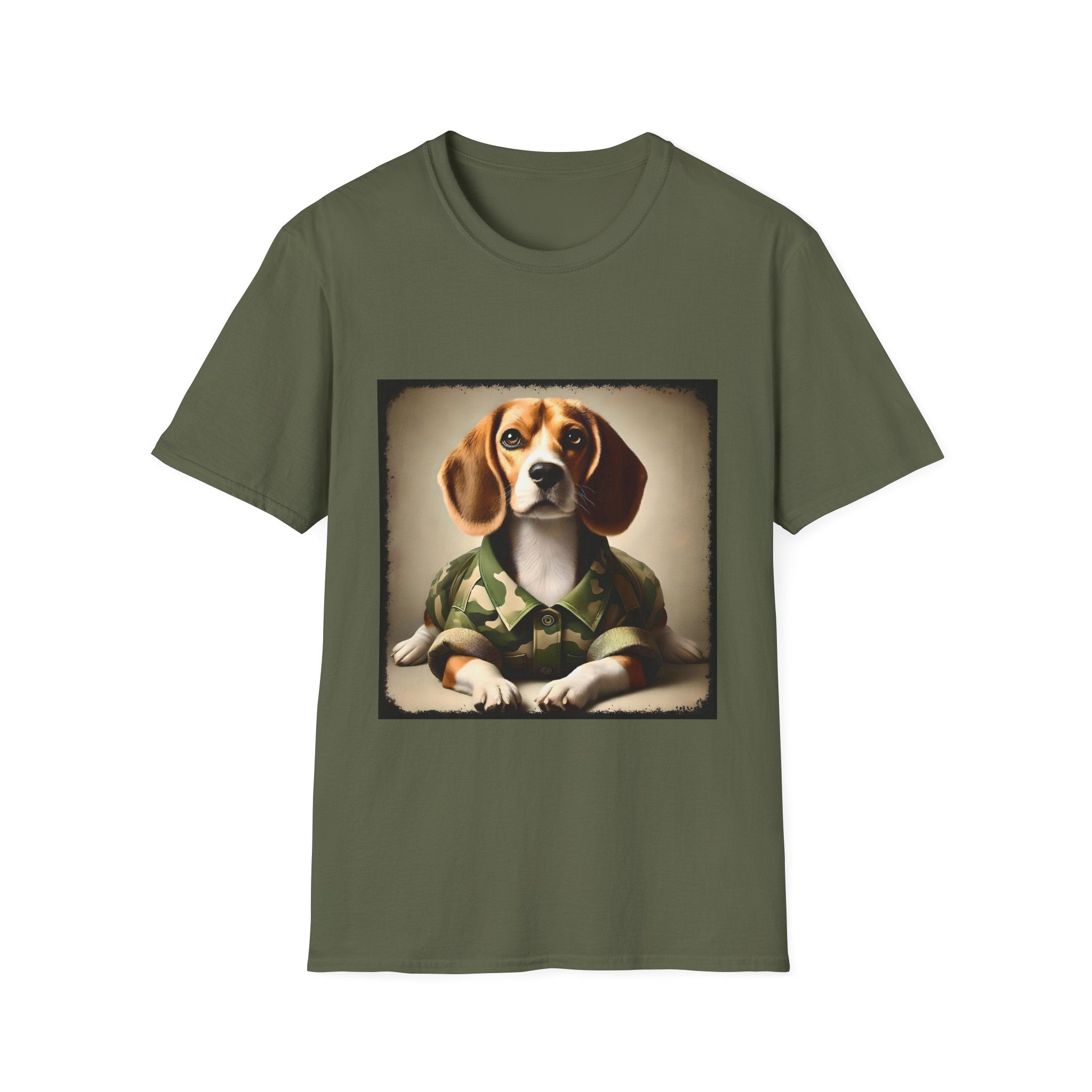 Beagle Camo Comrade | Unisex Dog T-Shirt