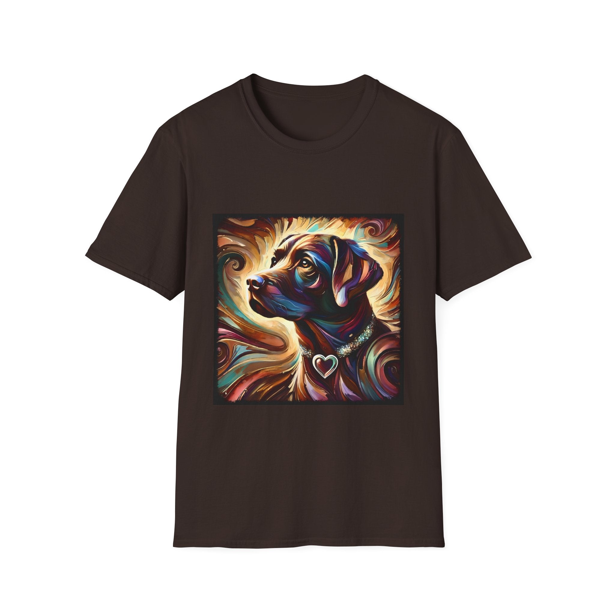 Labrador Retriever Warm Heart Swirl | Unisex Dog T-Shirt