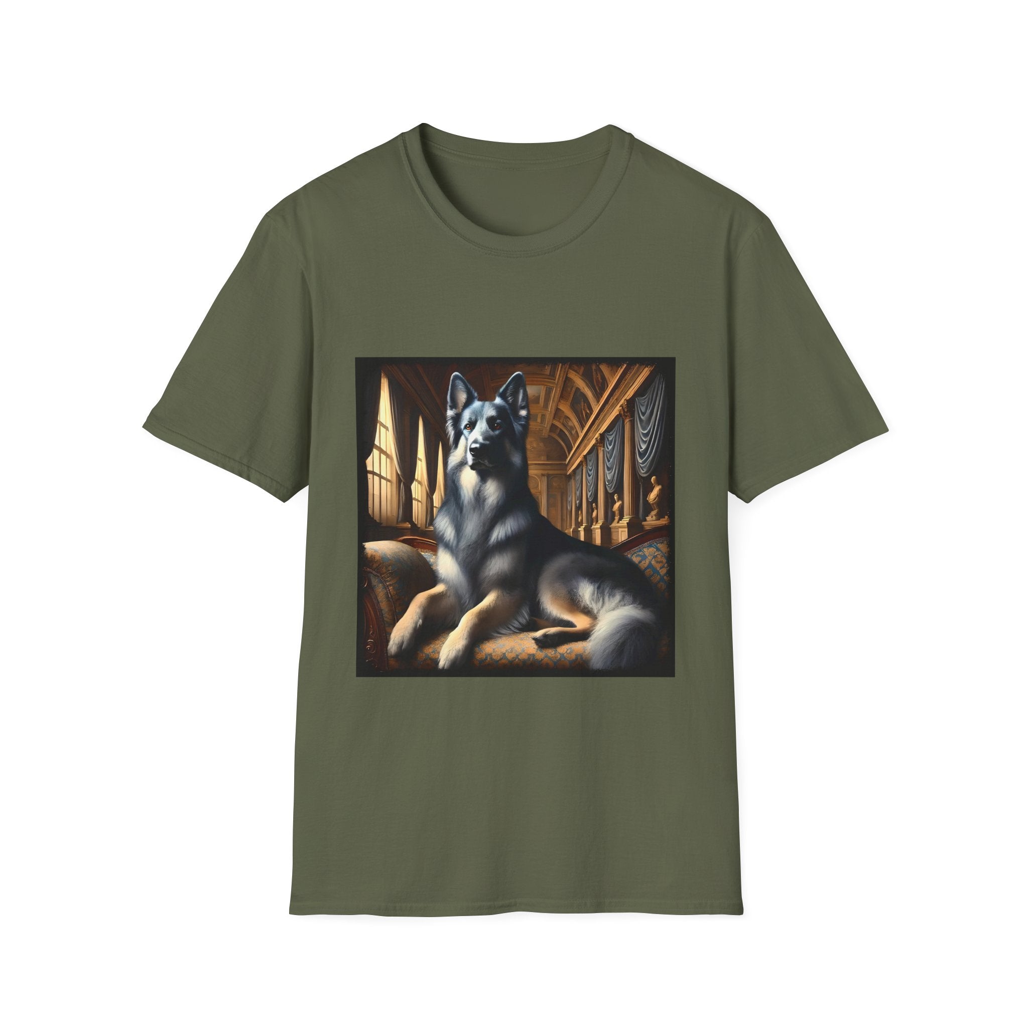 German Shepherd Blue Royal | Unisex Dog T-Shirt