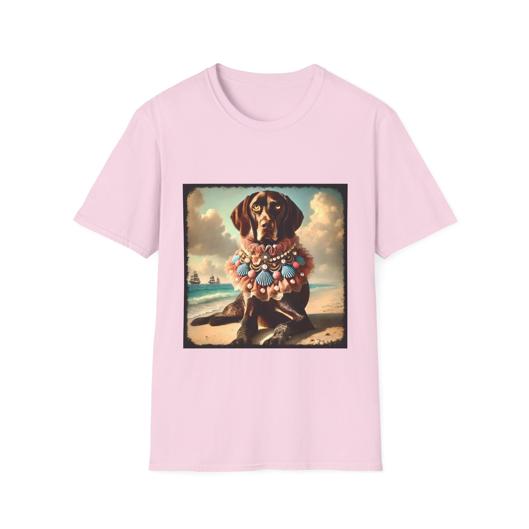 German Shorthaired Pointer Beach Babe | Unisex Dog T-Shirt