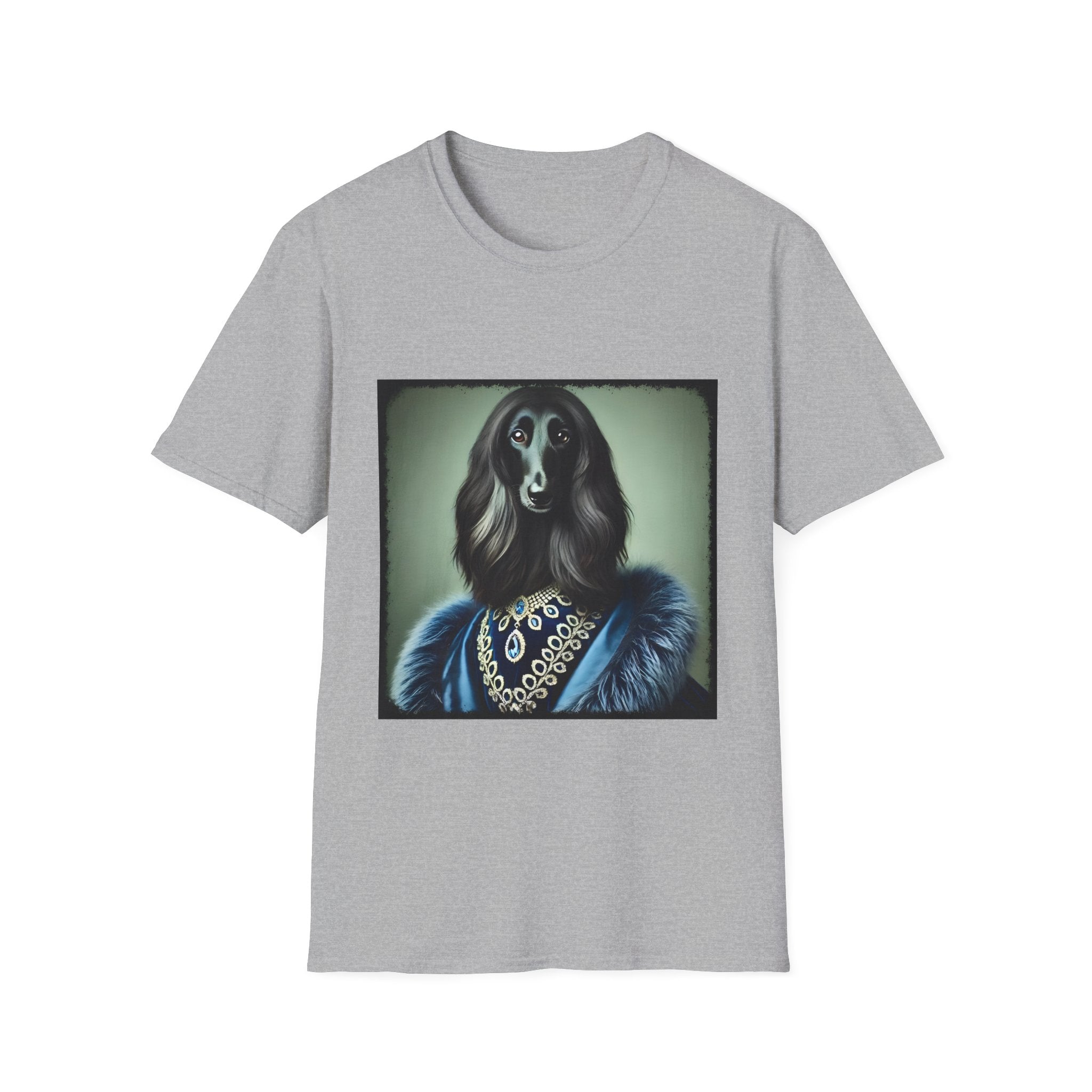 Afghan Hound Blue Belle | Unisex Dog T-Shirt