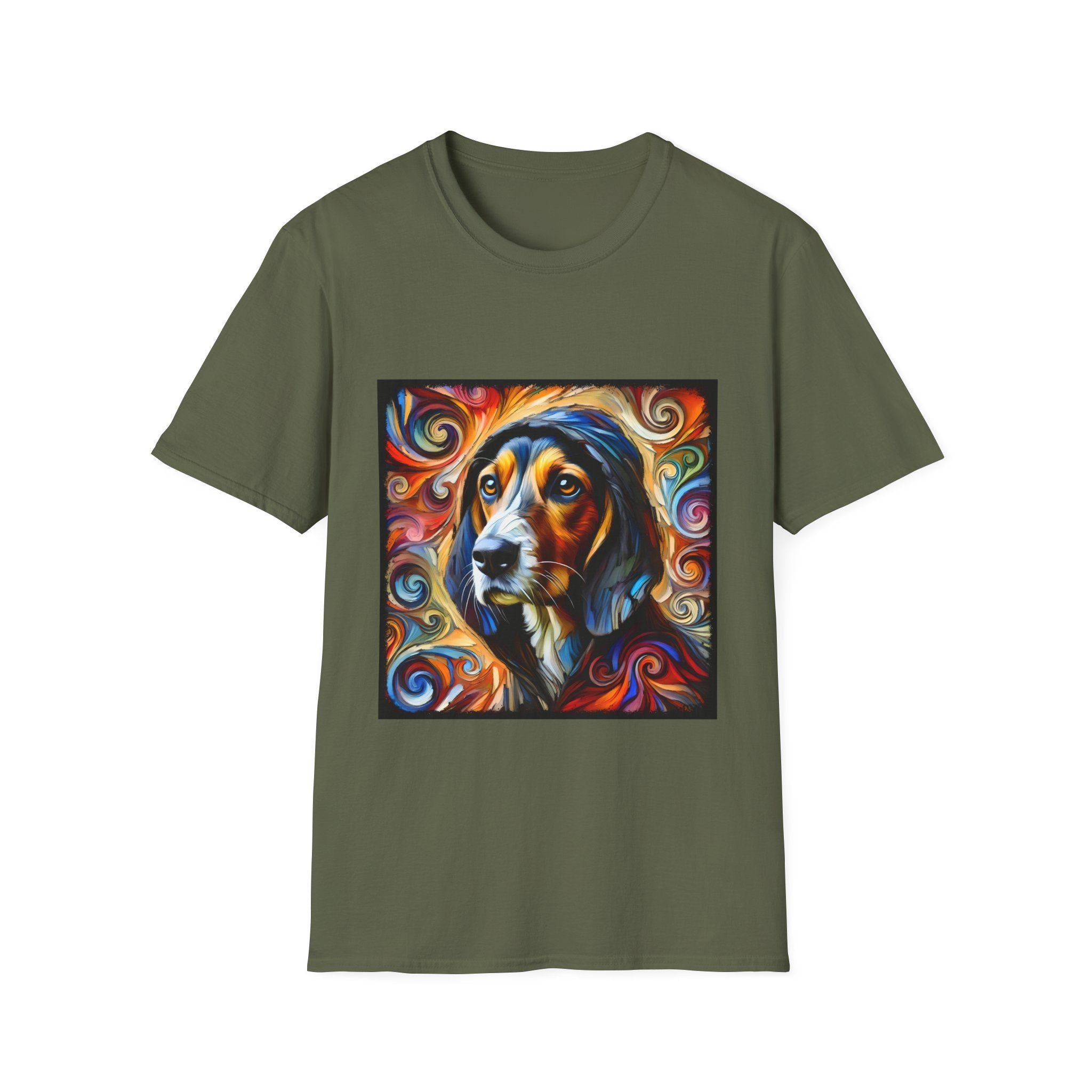 Treeing Walker Coonhound Hoodie Swirl | Unisex Dog T-Shirt