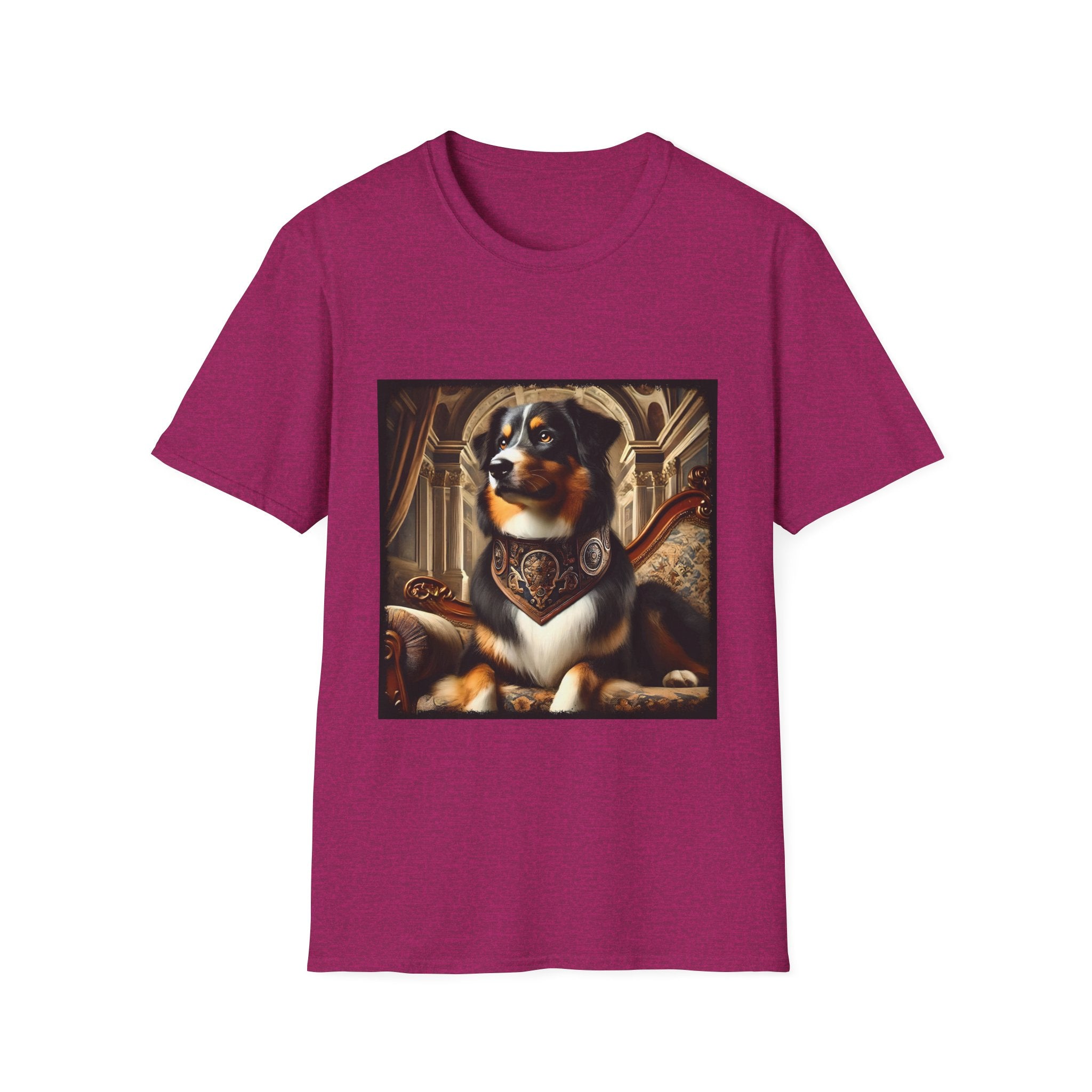 Australian Shepherd Posh Prince | Unisex Dog T-Shirt