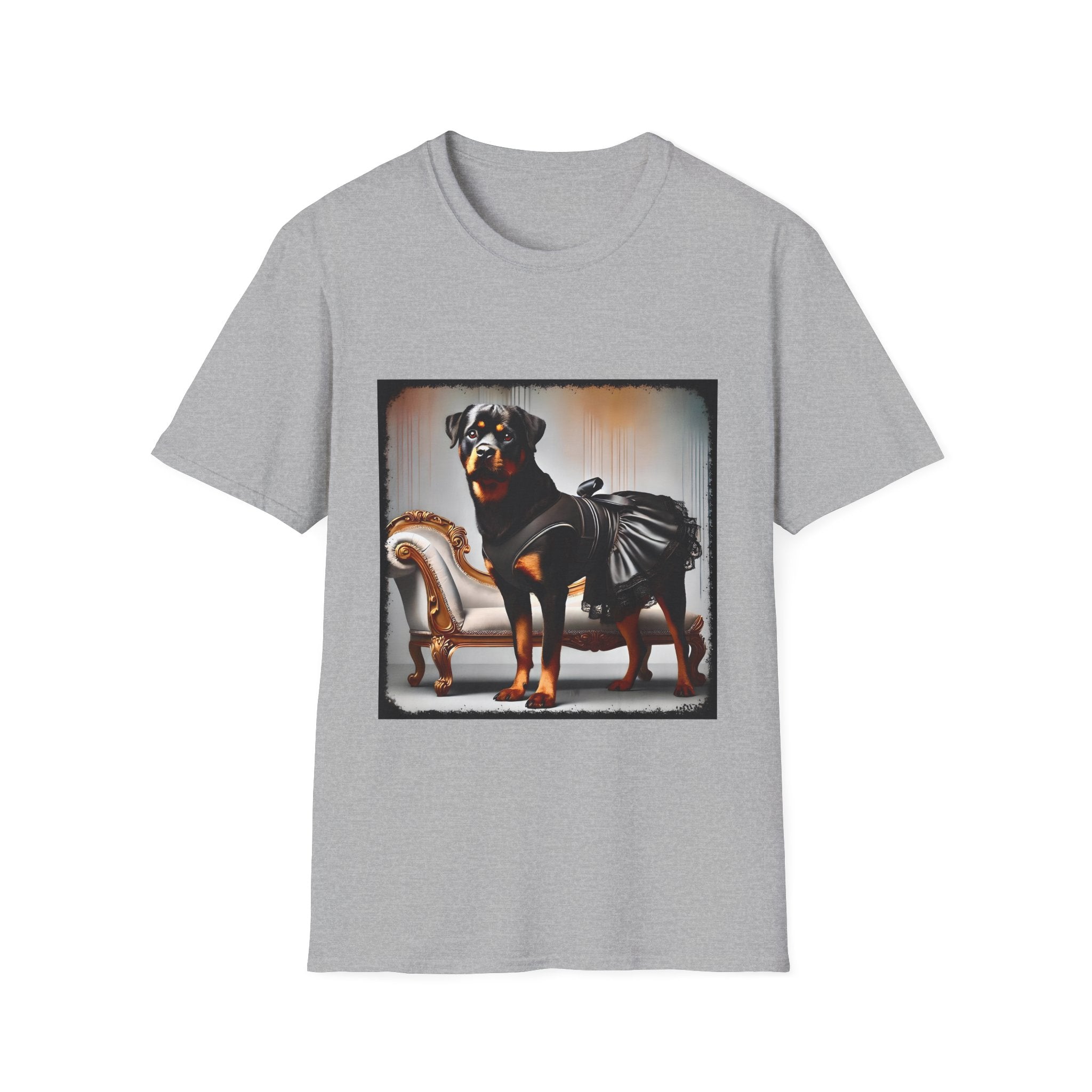 Rottweiler Leather & Lace | Unisex Dog T-Shirt