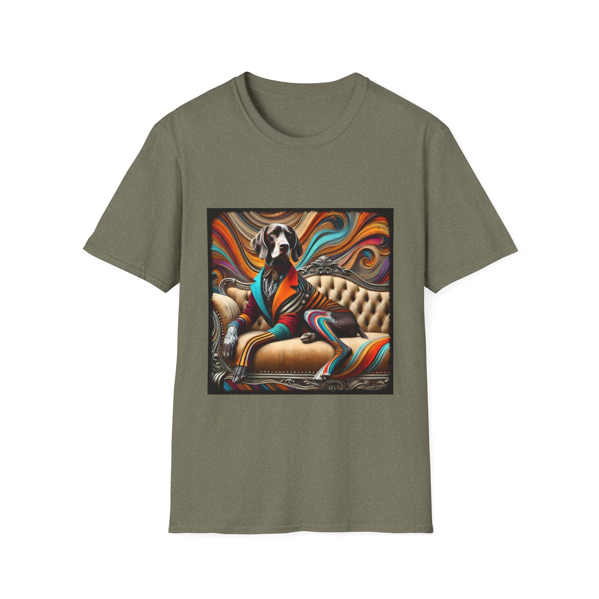 German Shorthaired Pointer Warm Rocker | Unisex Dog T-Shirt