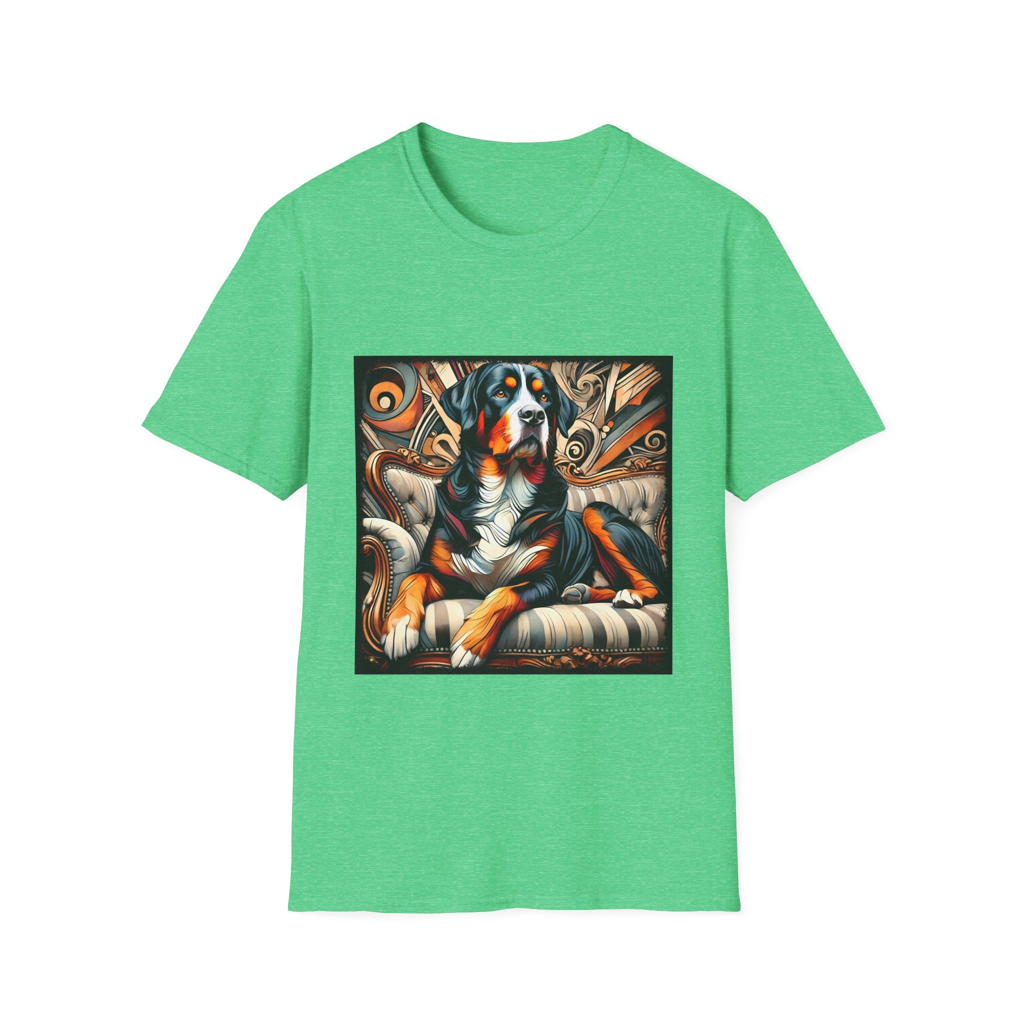 Swiss Mountain Dog Warm Rebel | Unisex Dog T-Shirt