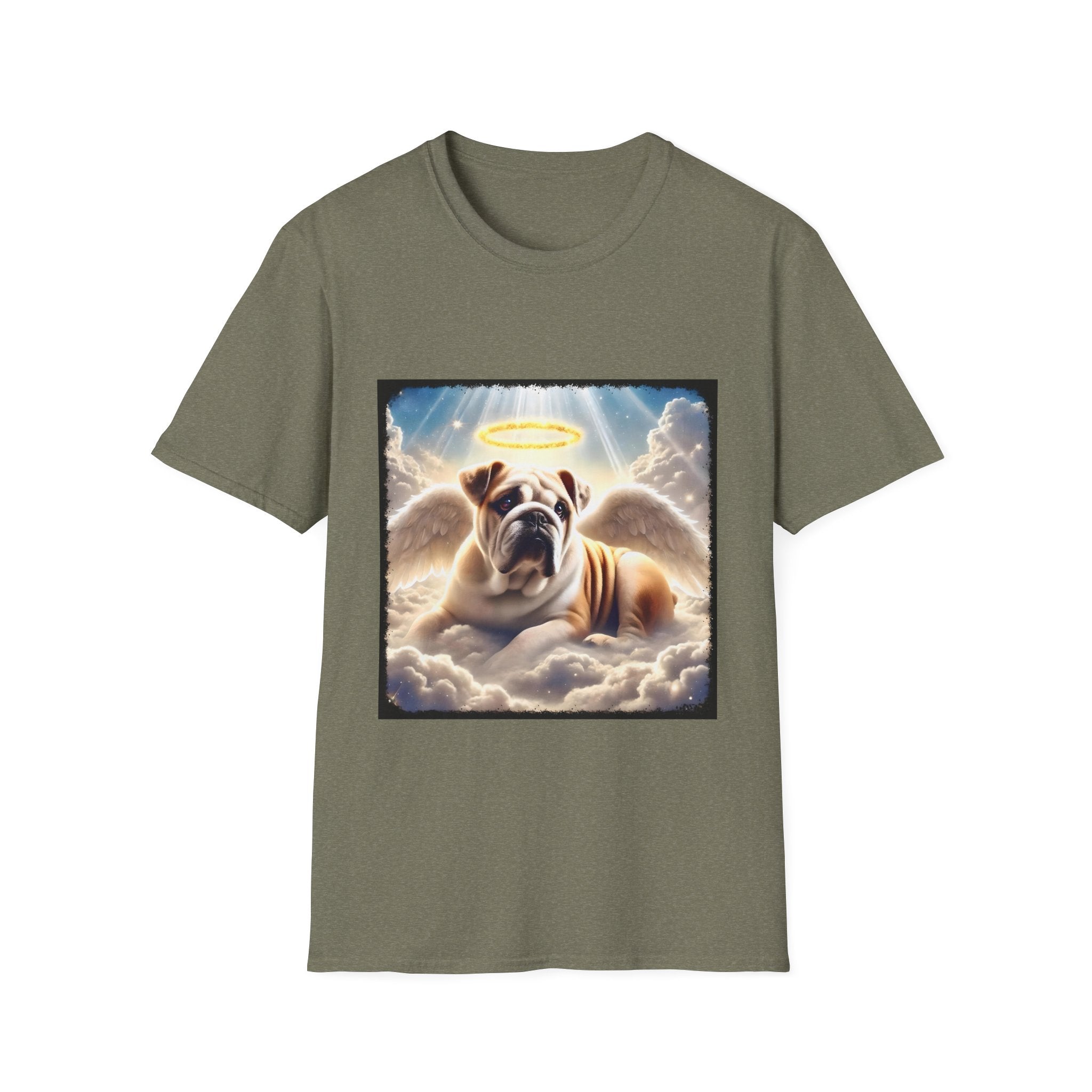 Bulldog Heavenly Angel | Unisex Dog T-Shirt