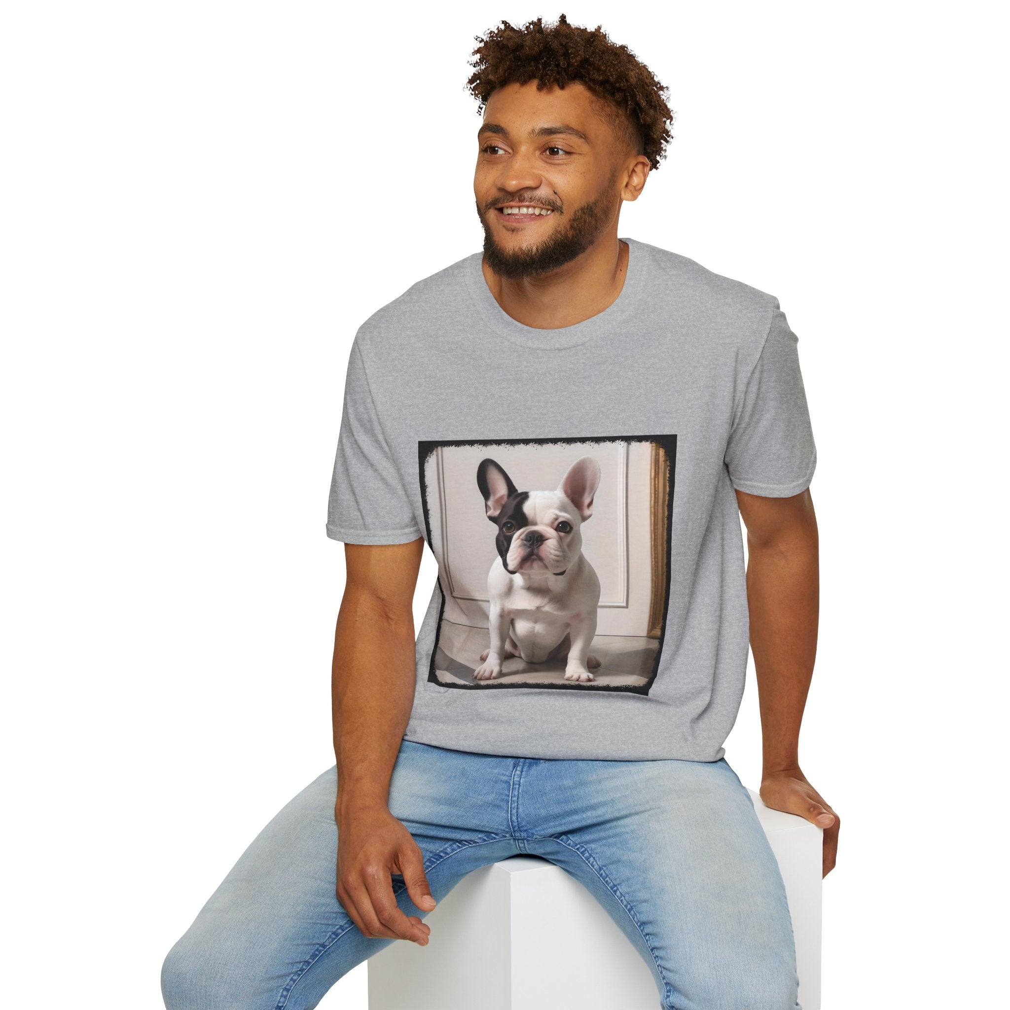 French Bulldog Precious Portrait | Unisex Dog T-Shirt