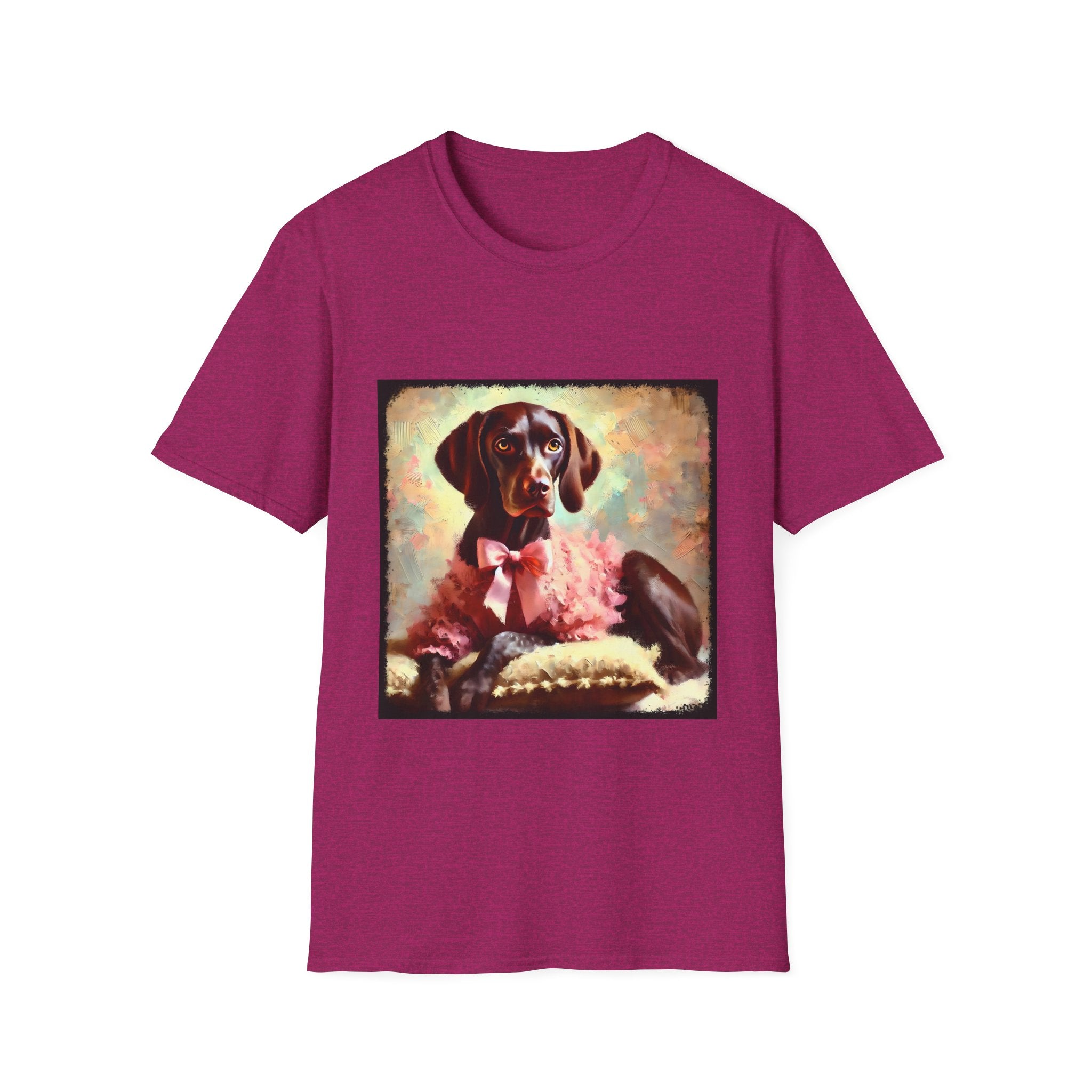 German Shorthaired Pointer Poised Classic | Unisex Dog T-Shirt