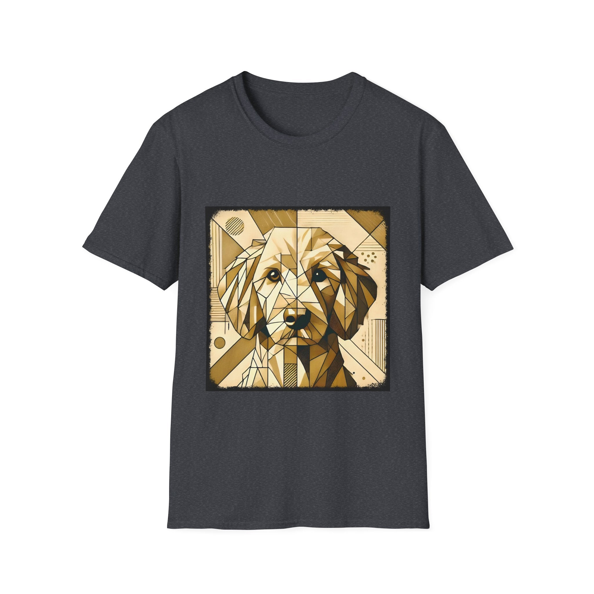 Golden Retriever Golden Geometric | Unisex Dog T-Shirt