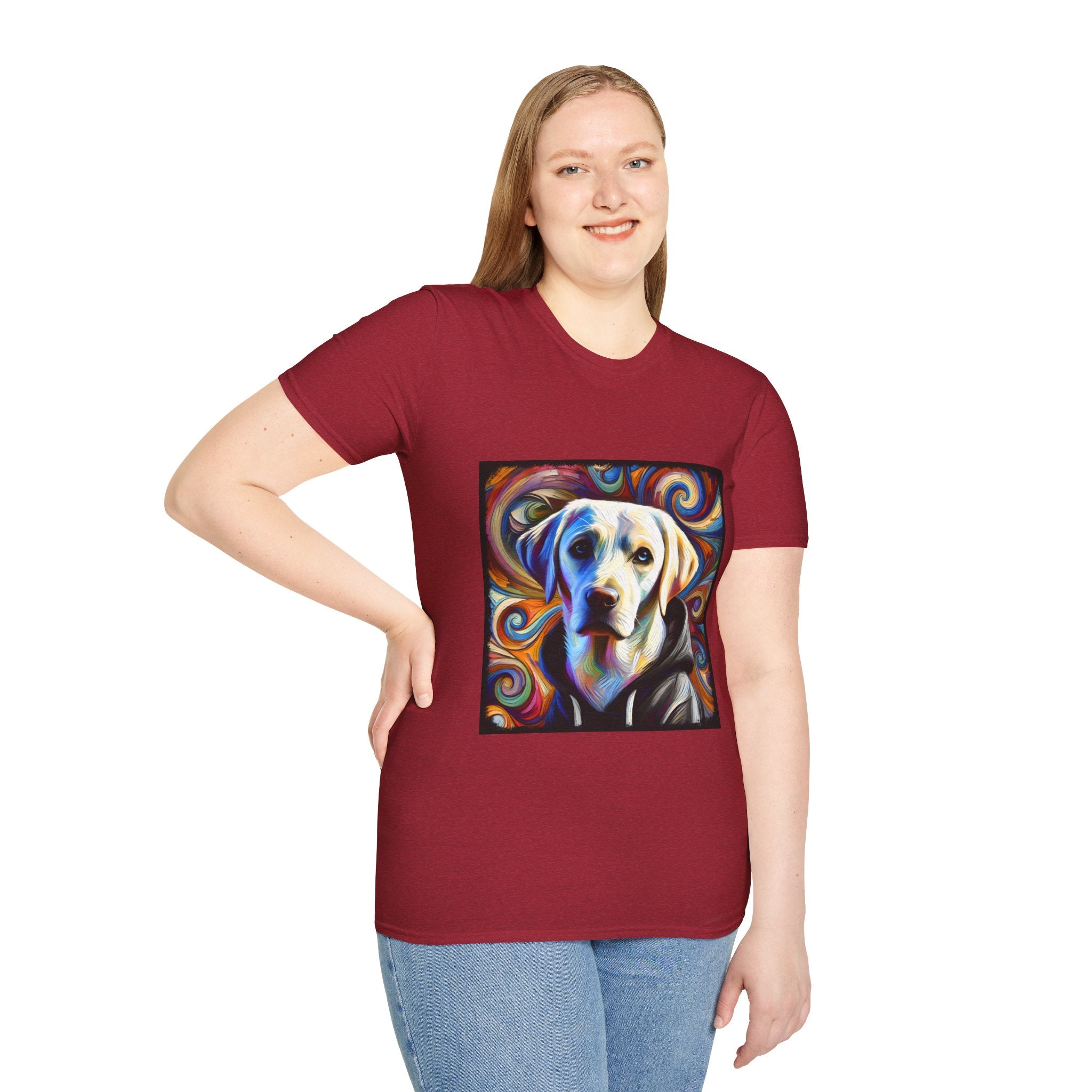 Labrador Retriever Relaxed Swirl | Unisex Dog T-Shirt
