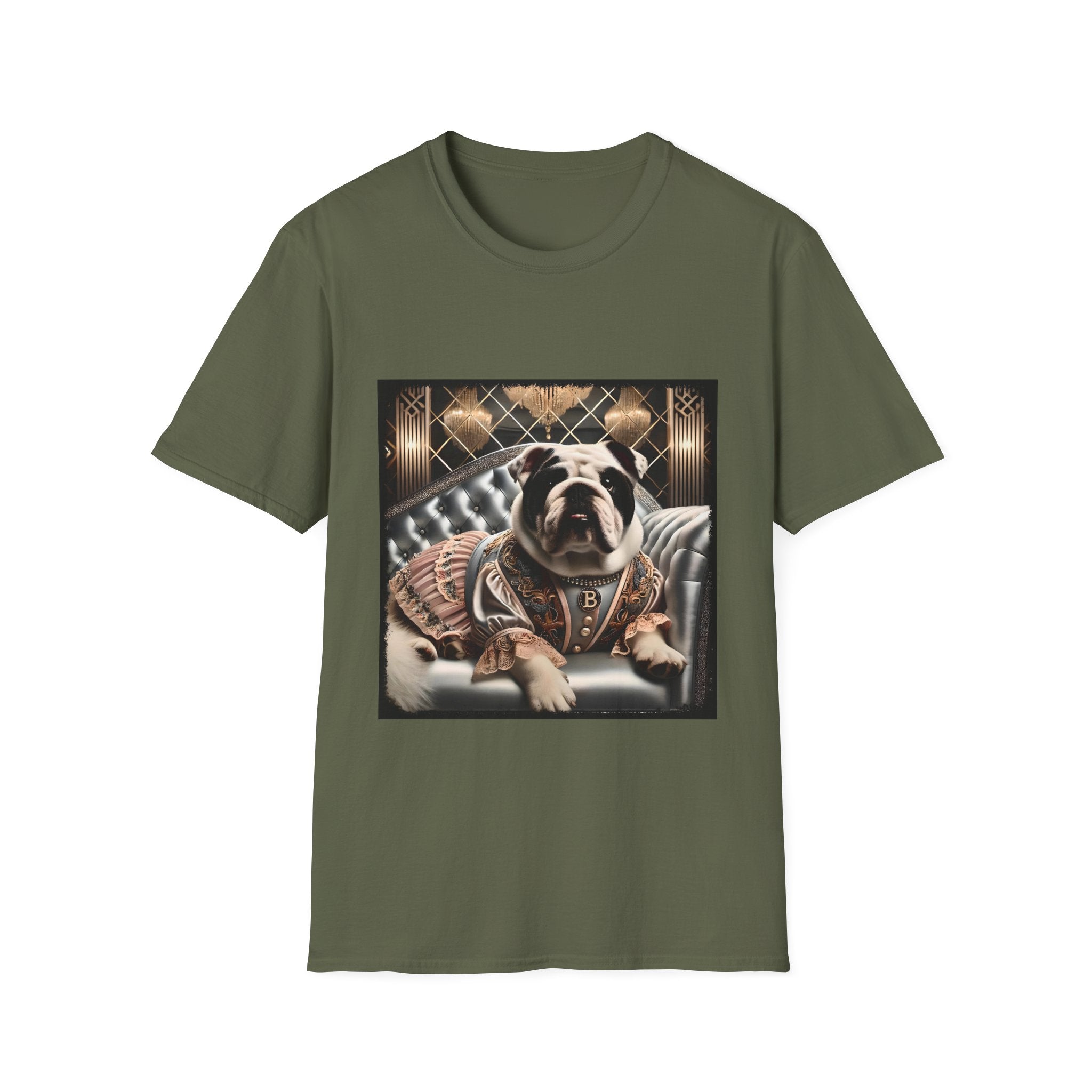 Bulldog Vogue Vixen | Unisex Dog T-Shirt