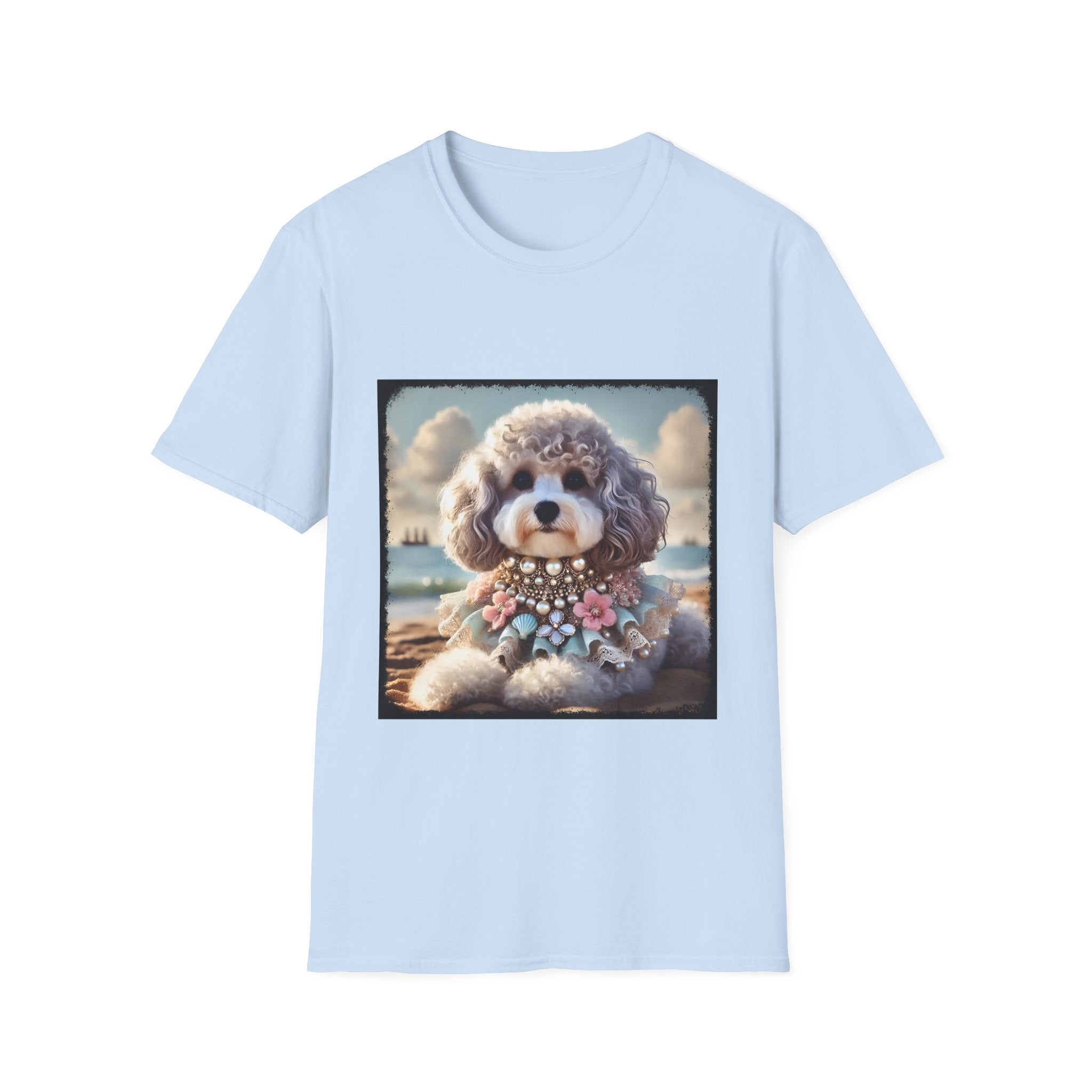 Poodle Silver Siren | Unisex Dog T-Shirt
