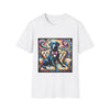 Labrador Retriever Pink Bow Swirl | Unisex Dog T-Shirt