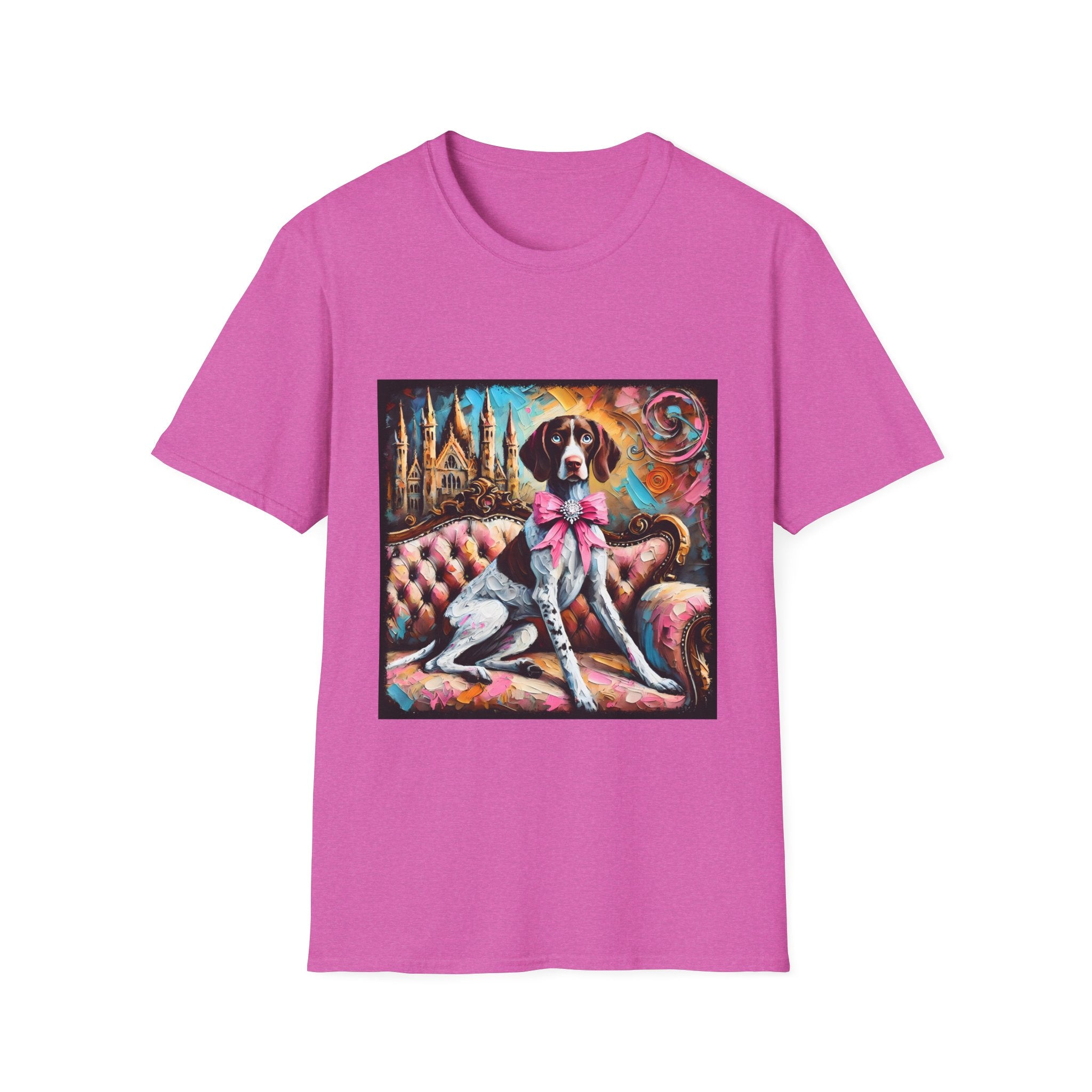 German Shorthaired Pointer Diamond Princess Classic | Unisex Dog T-Shirt