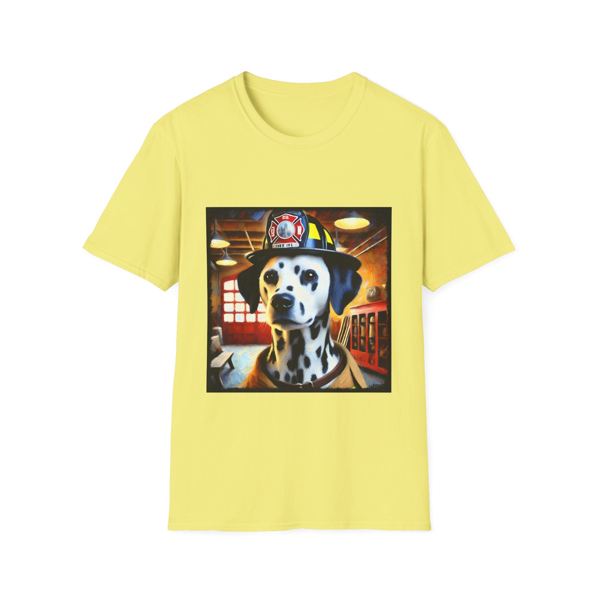 Dalmatian Fire Rescue Classic | Unisex Dog T-Shirt