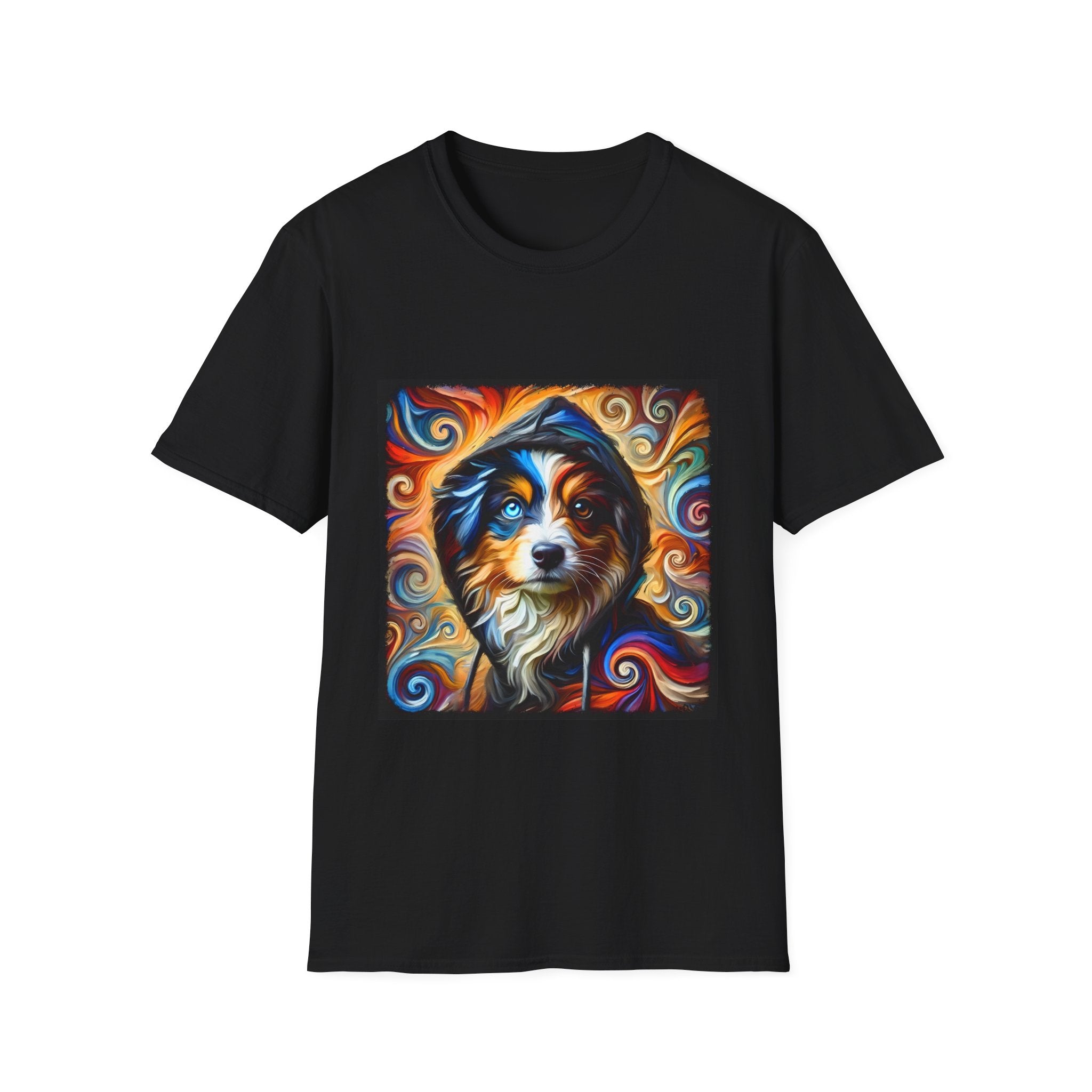 Miniature American Shepherd Hoodie Swirl | Unisex Dog T-Shirt
