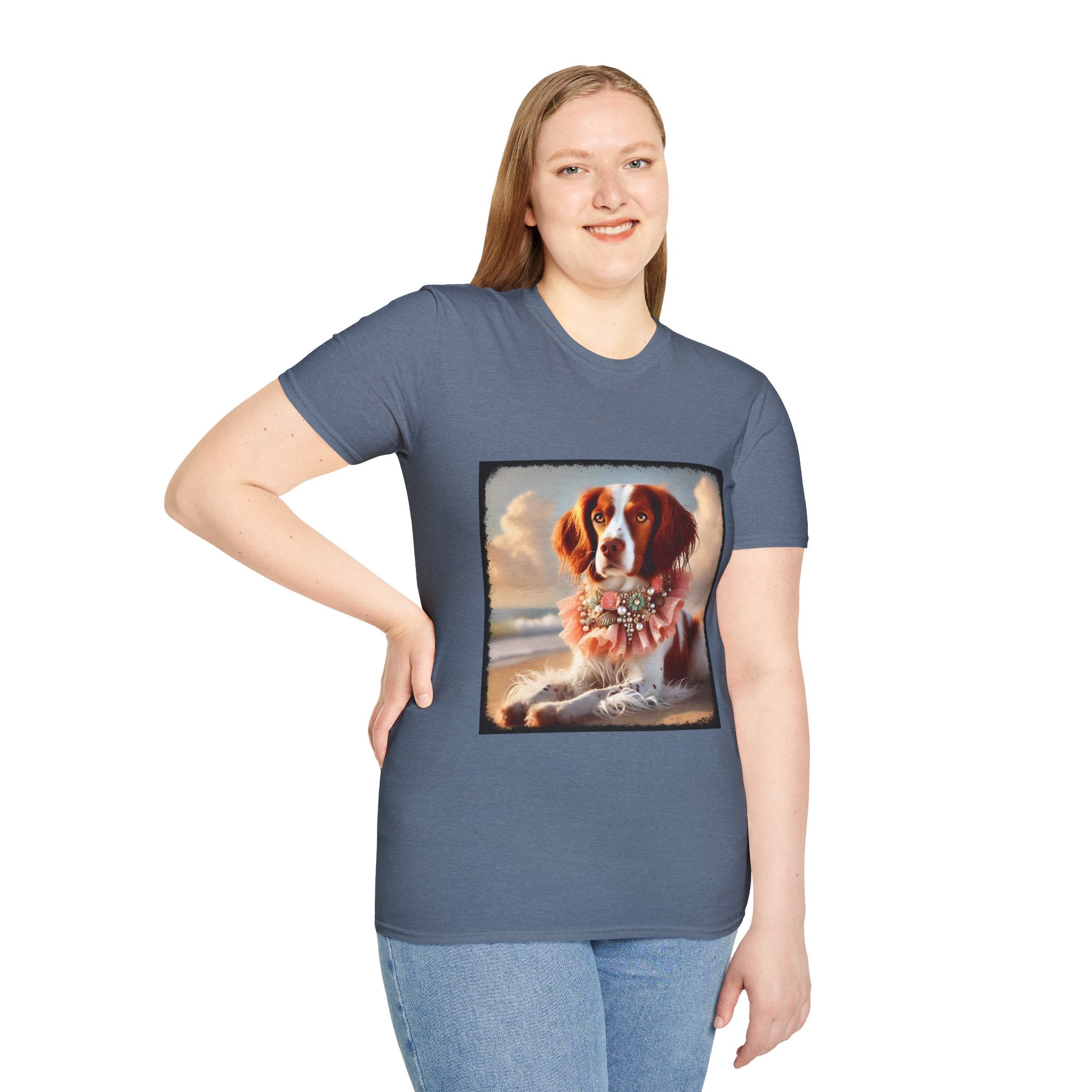 Brittany Beach Beauty | Unisex Dog T-Shirt