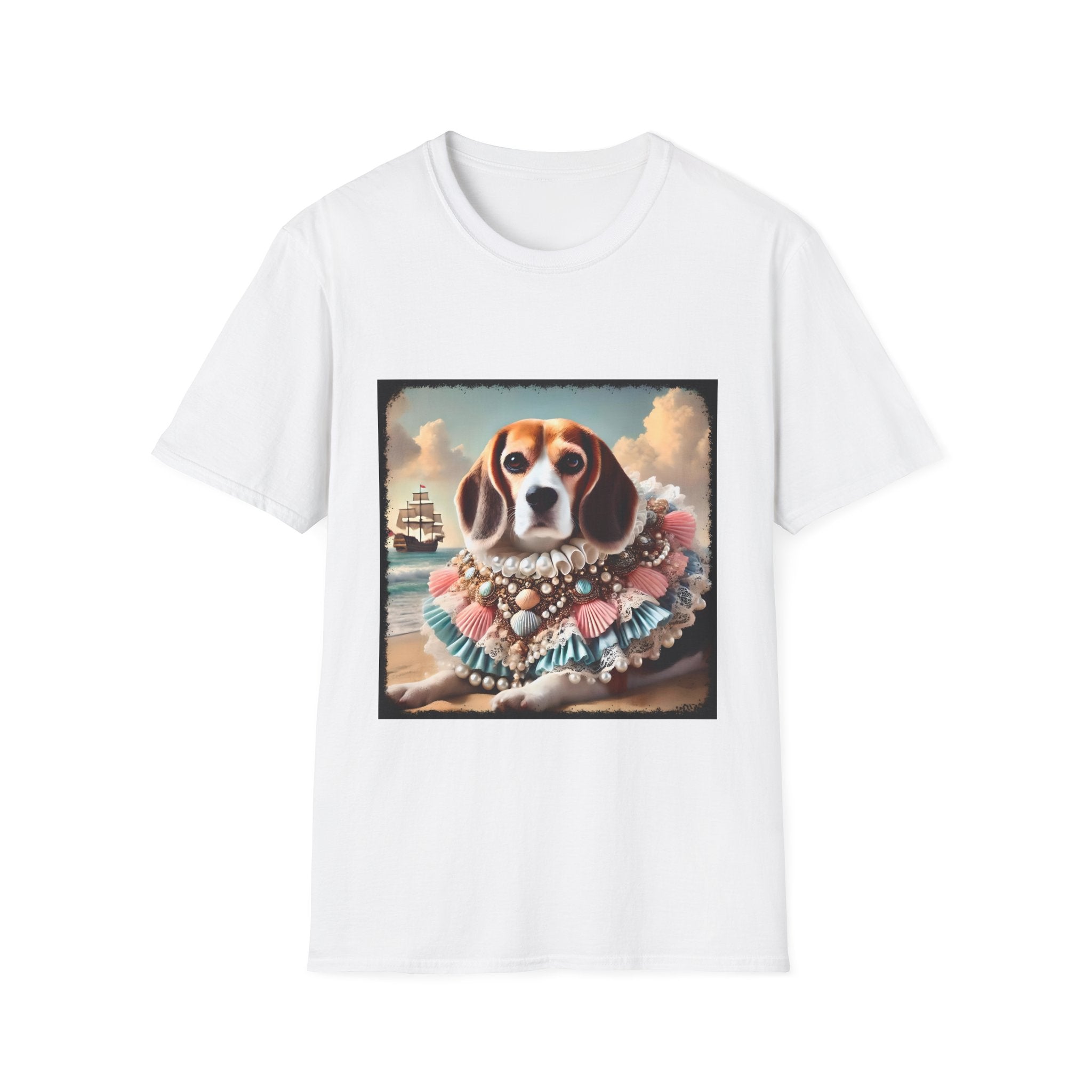 Beagle Beach Beauty | Unisex Dog T-Shirt