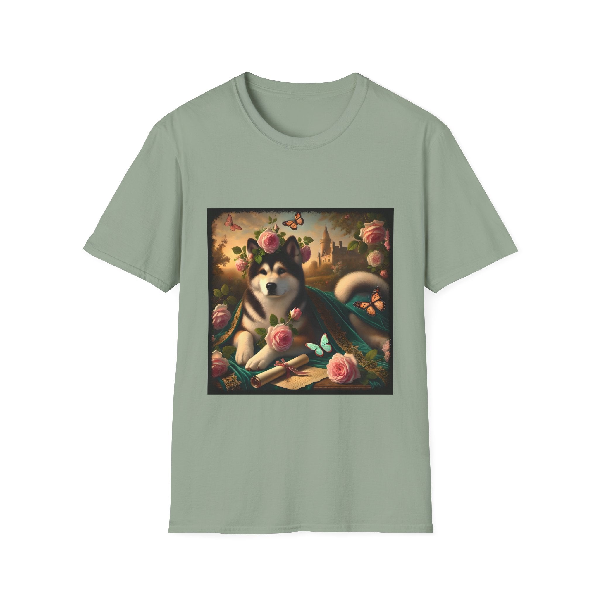 Akita Garden Grace | Unisex Dog T-Shirt