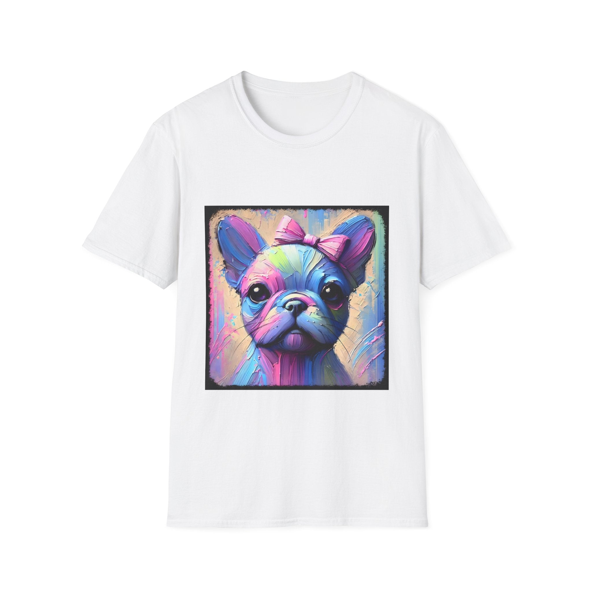 French Bulldog Neon Classic | Unisex Dog T-Shirt