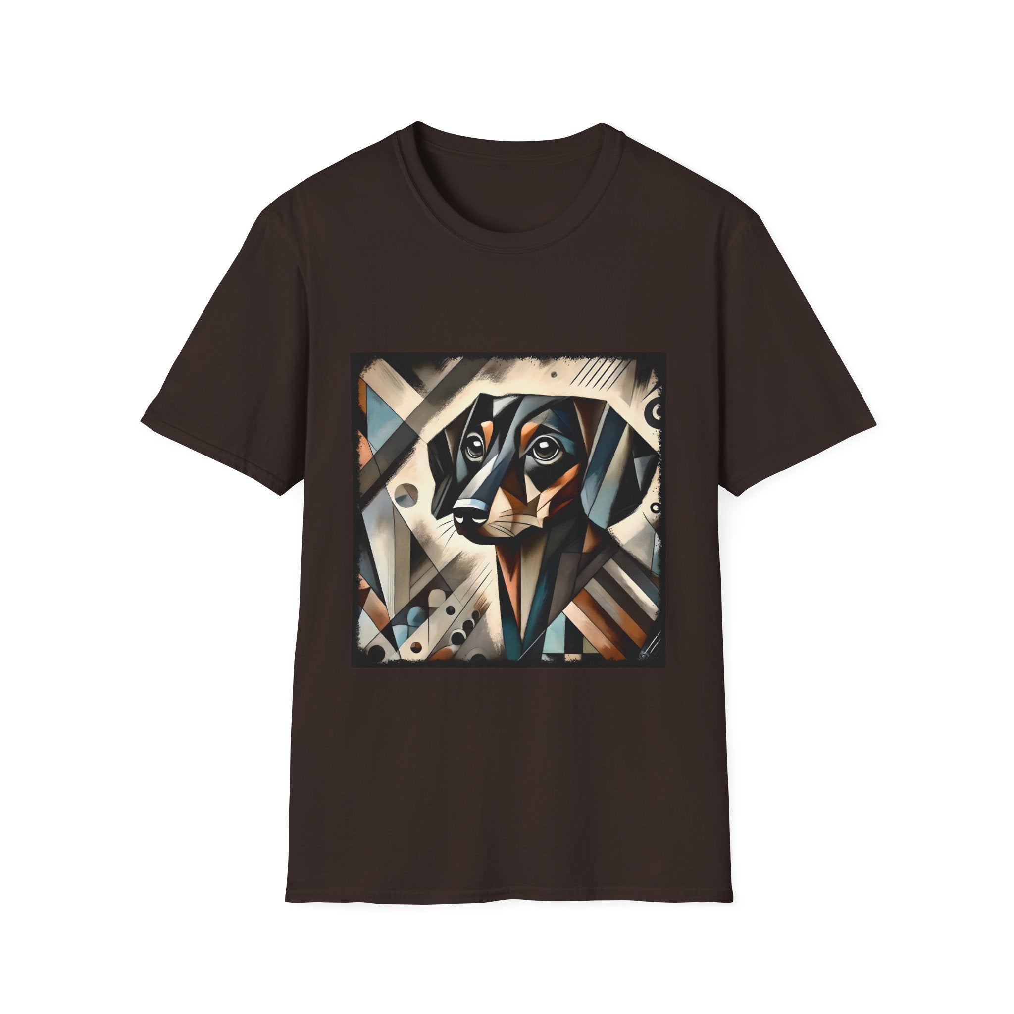 Dachshund Bold Geometric | Unisex Dog T-Shirt