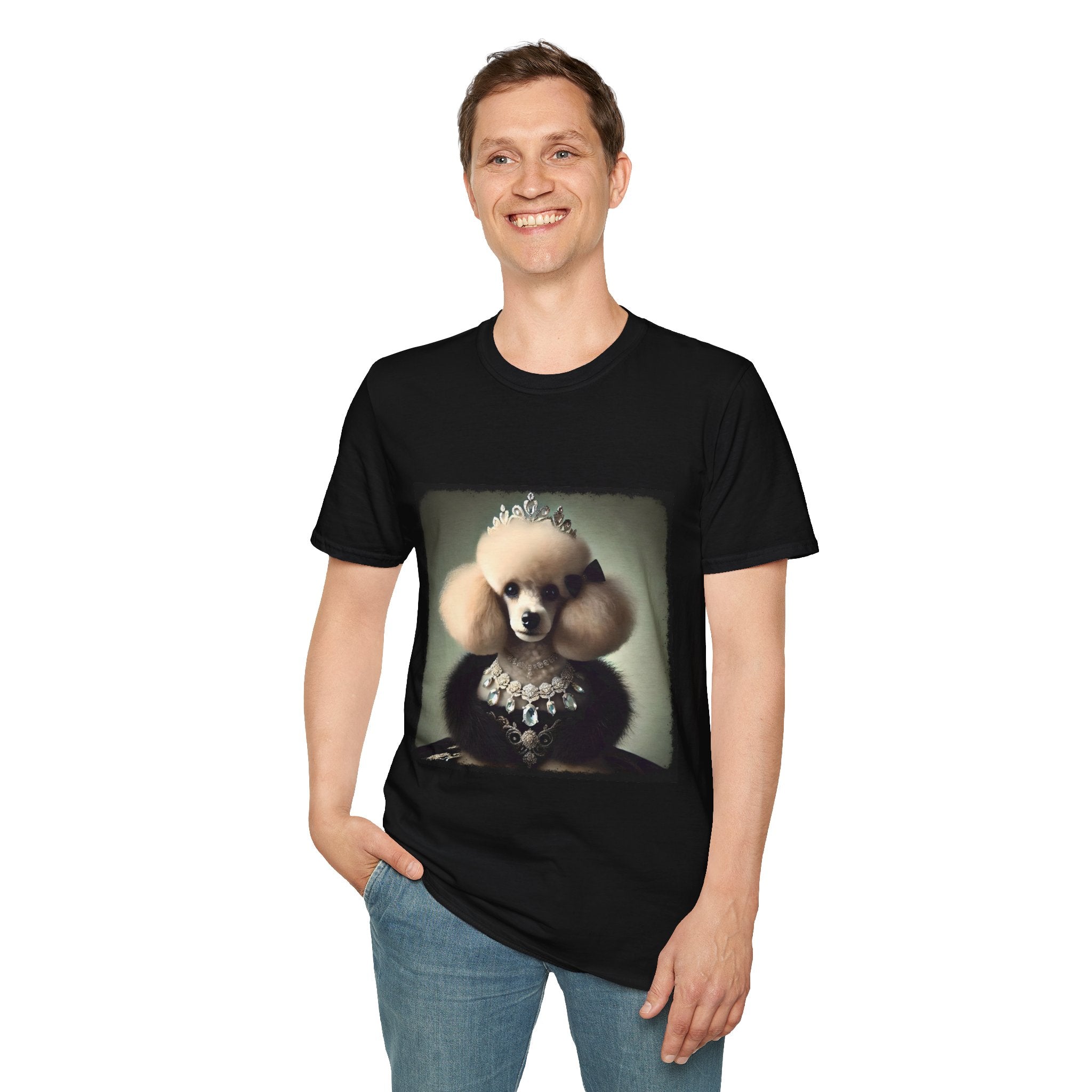 Poodle Crystal Queen | Unisex Dog T-Shirt