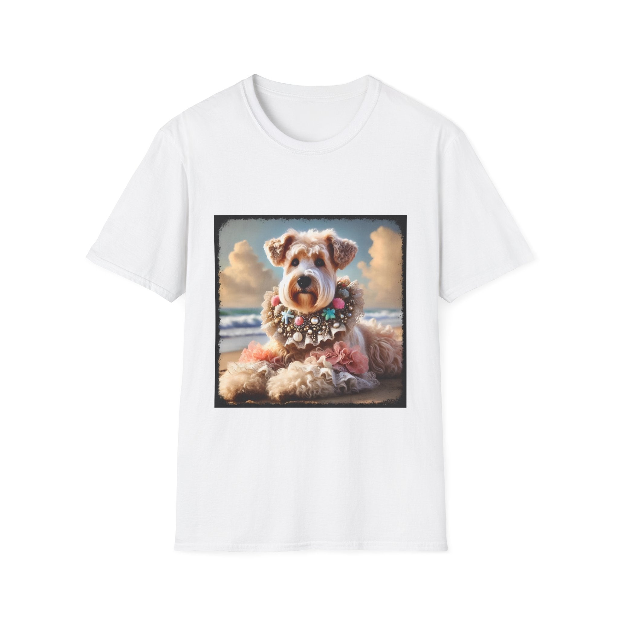 Wheaten Terrier Beach Babe | Unisex Dog T-Shirt
