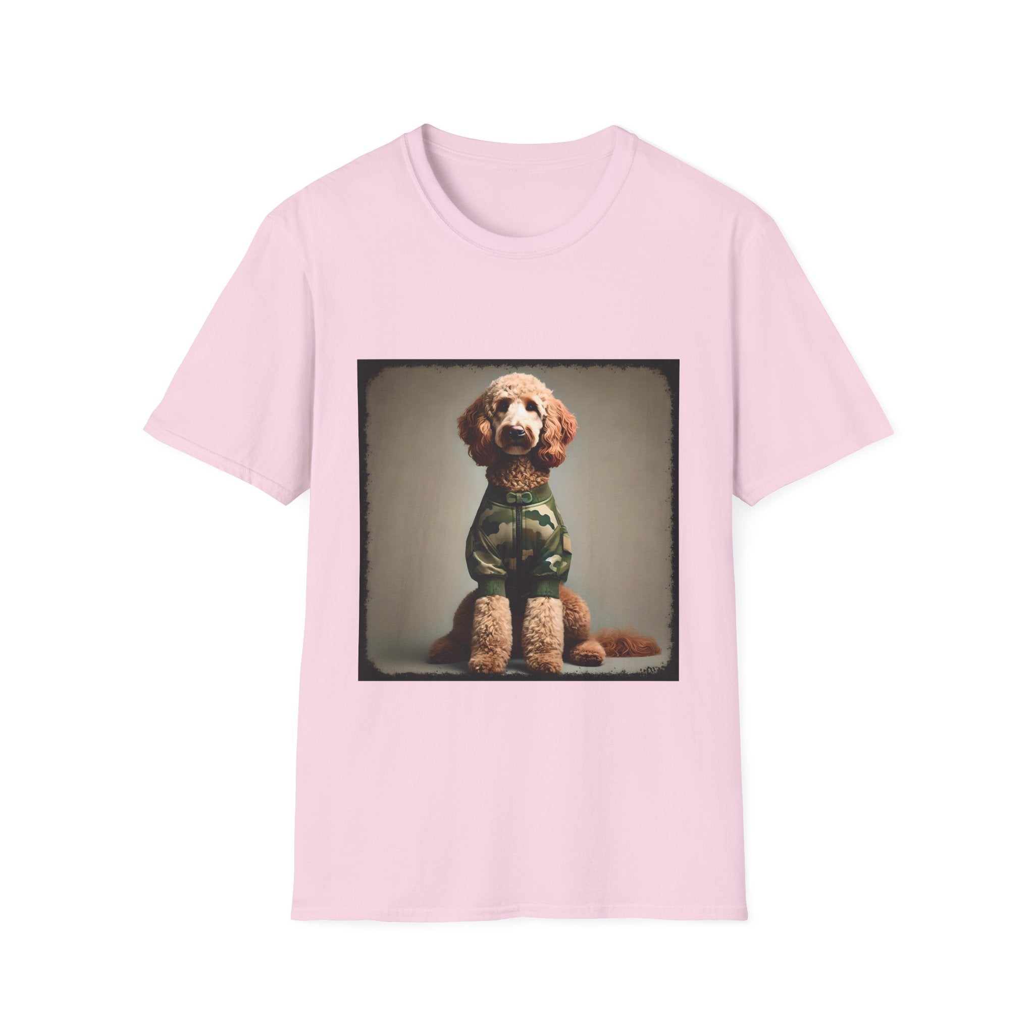 Labradoodle Camo Cutie | Unisex Dog T-Shirt