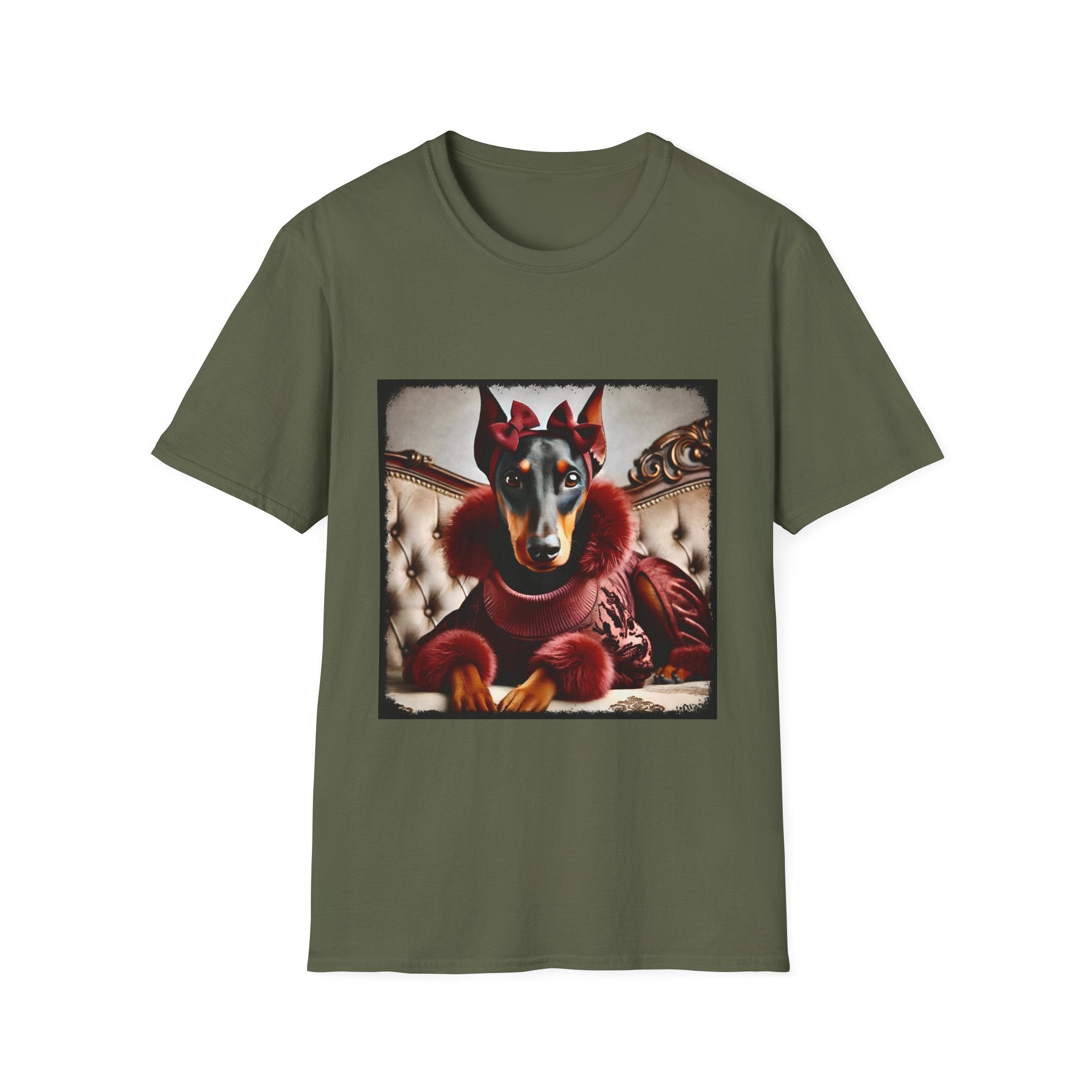 Doberman Pinscher Slay Queen | Unisex Dog T-Shirt
