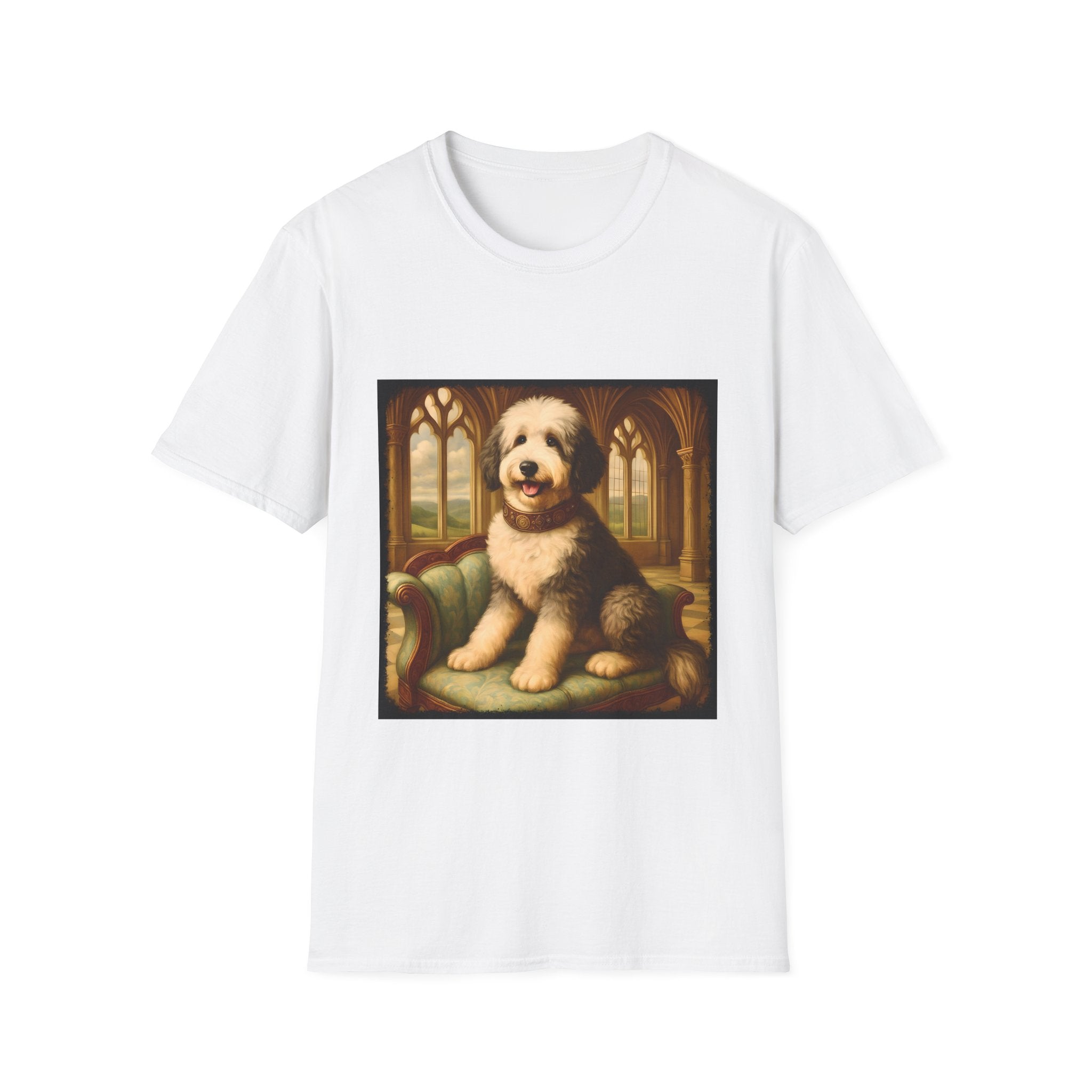 Sheepadoodle Posh Prince | Unisex Dog T-Shirt
