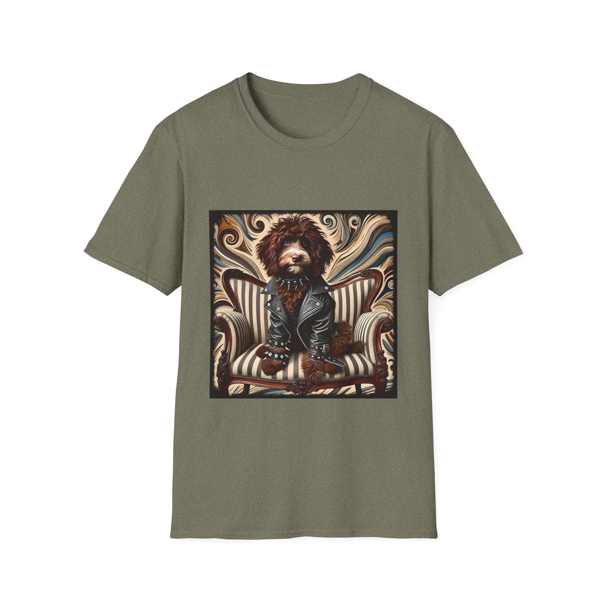 Labradoodle Chocolate Rocker | Unisex Dog T-Shirt