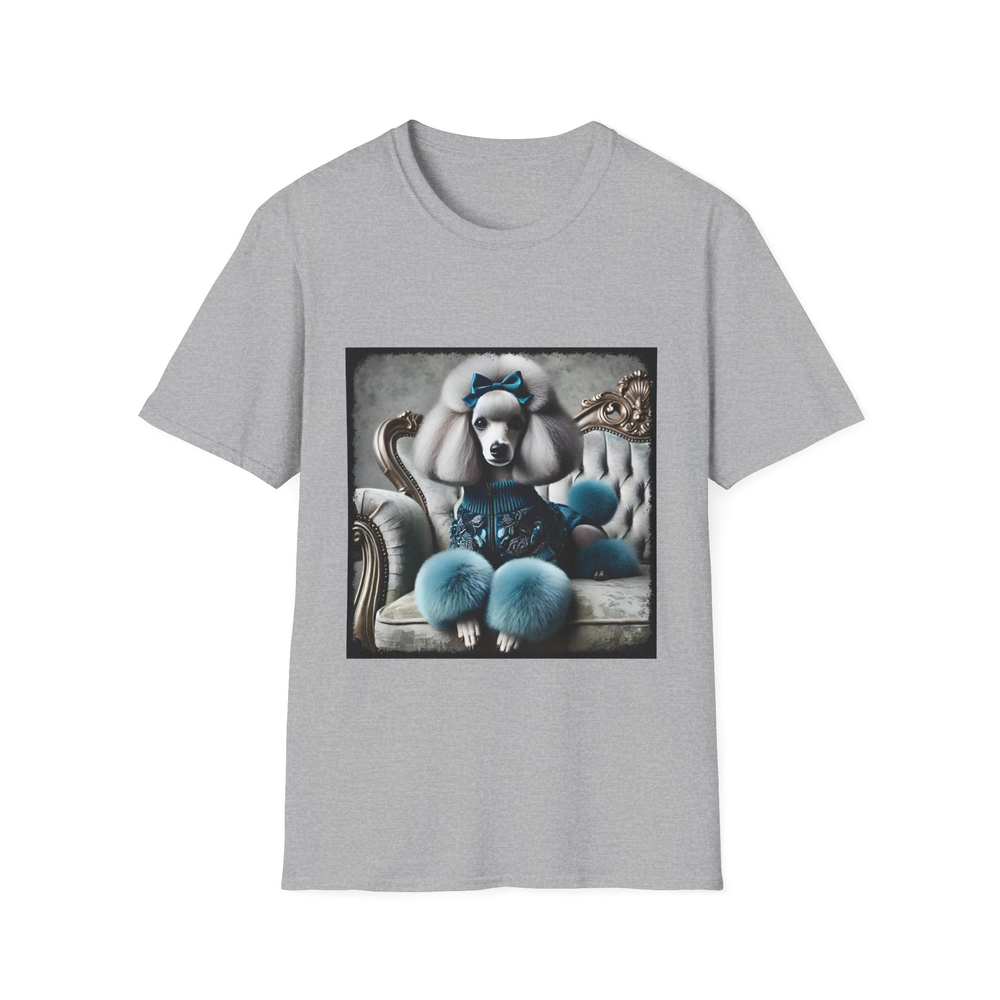 Poodle Bow Boss | Unisex Dog T-Shirt