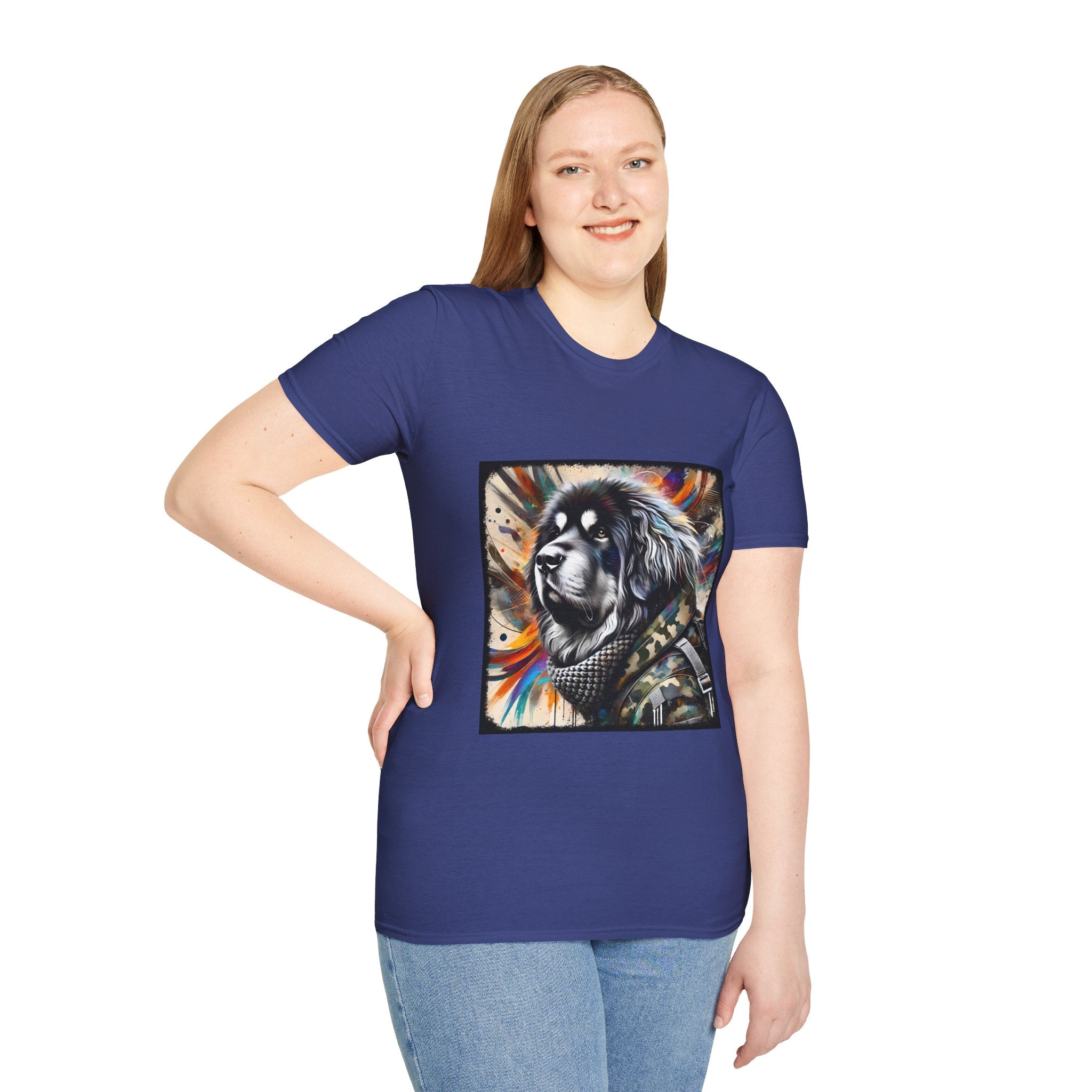 Tibetan Mastiff Bold Armor Classic | Unisex Dog T-Shirt