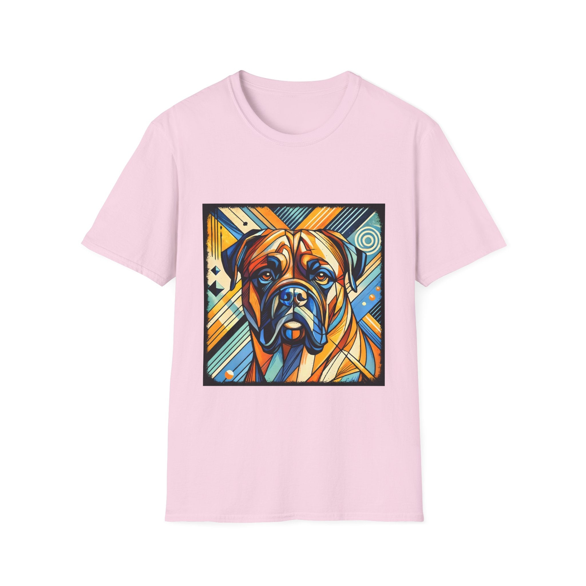 Bullmastiff Warm Geometric | Unisex Dog T-Shirt
