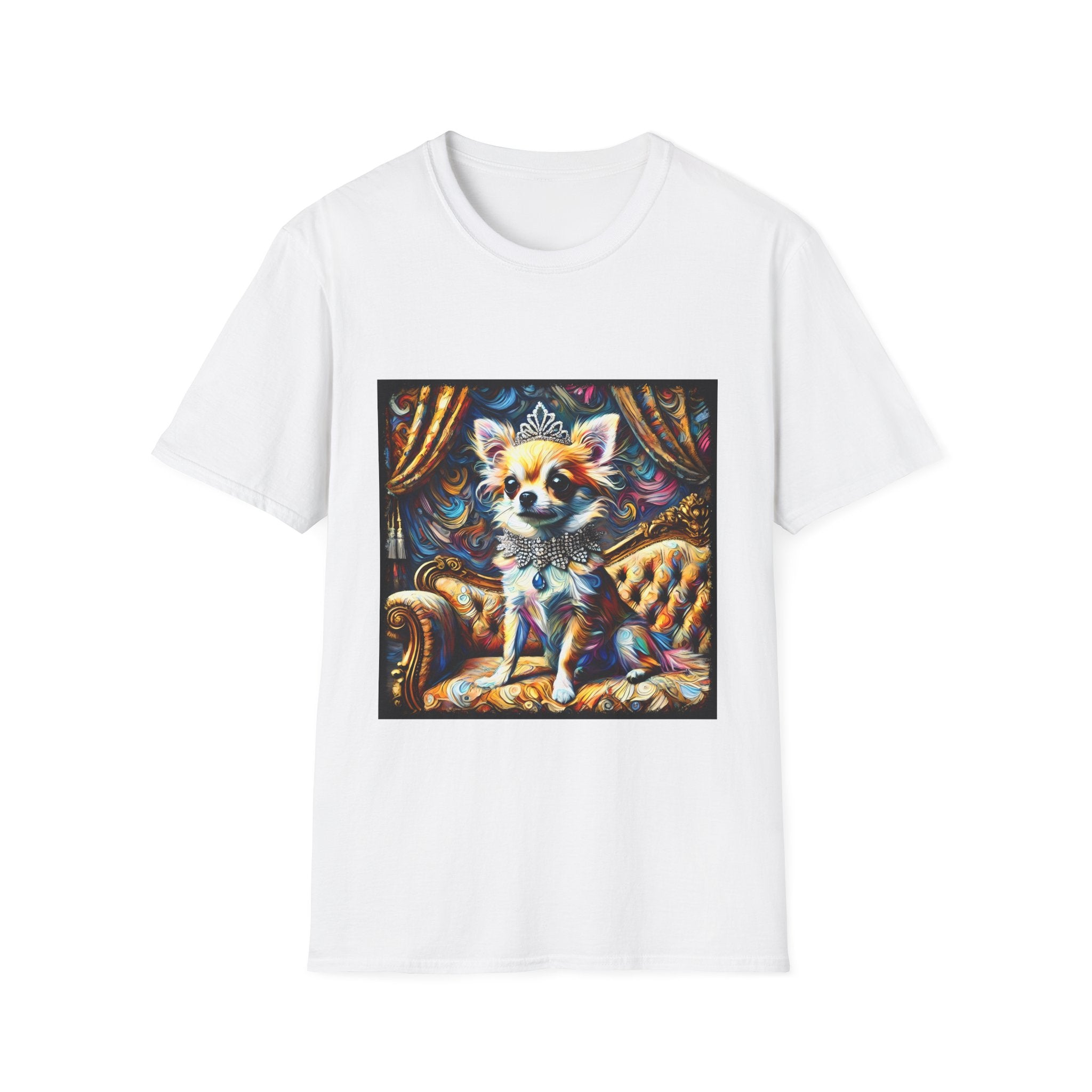 Chihuahua Diamond Diva Swirl | Unisex Dog T-Shirt