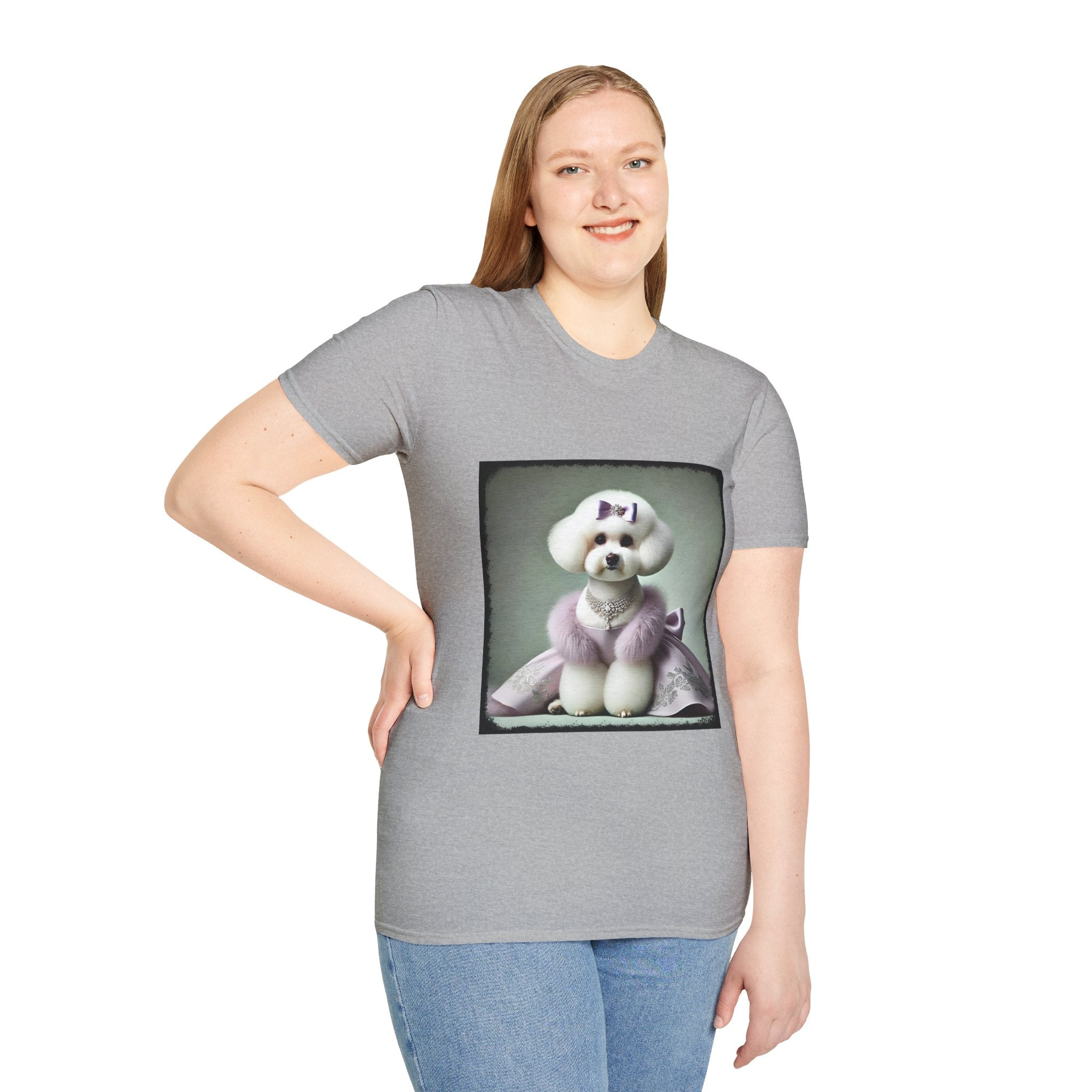 Bichon Frise Glam Girl | Unisex Dog T-Shirt