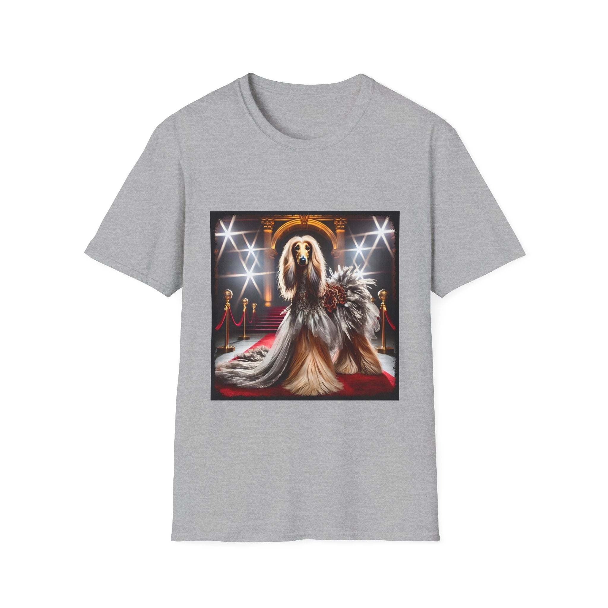 Afghan Hound Spotlight Siren | Unisex Dog T-Shirt