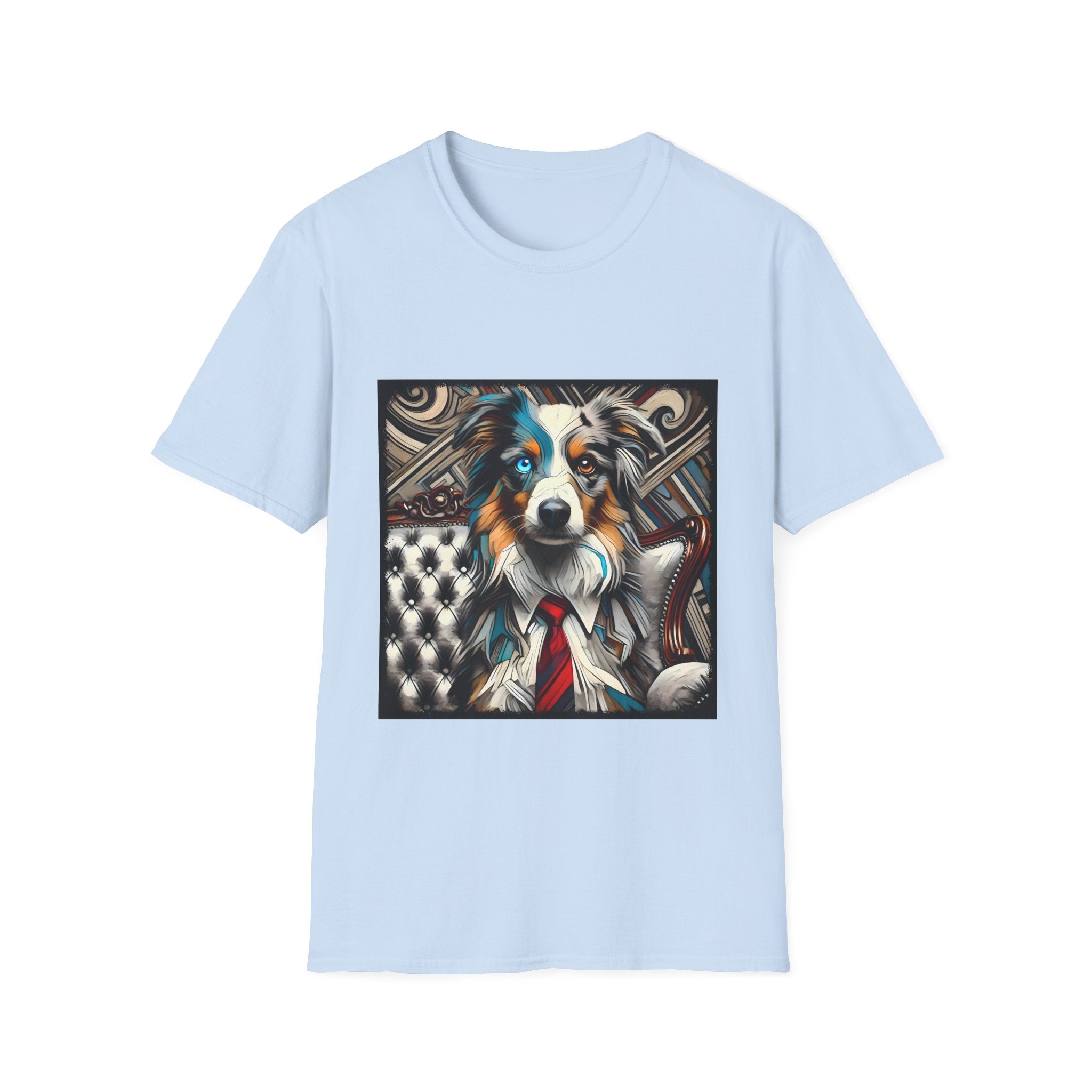 Miniature American Shepherd Bold Gentleman |  Unisex Dog T-Shirt