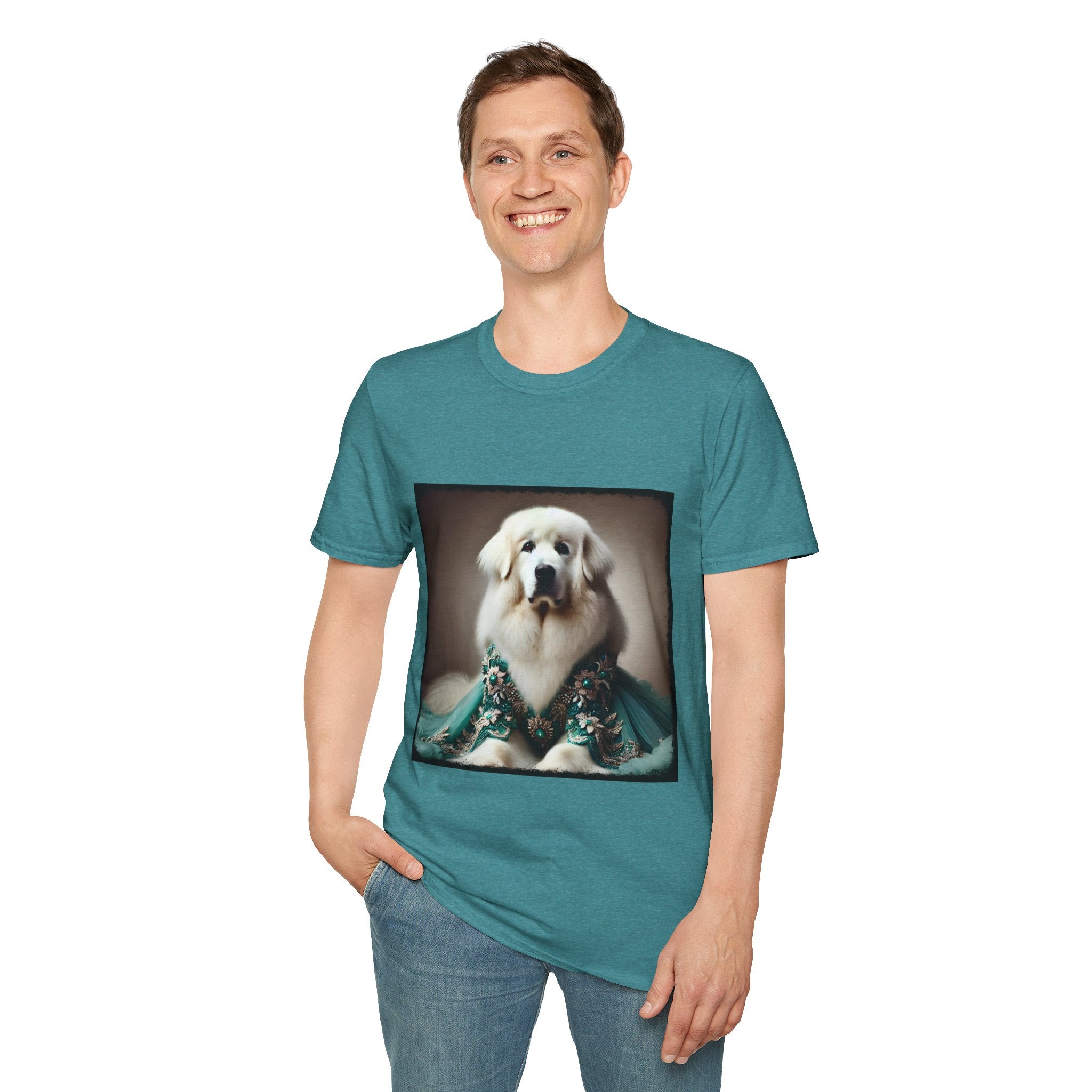 Great Pyrenees Elegant Doll | Unisex Dog T-Shirt
