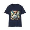 Jack Russell Terrier Bold Geometric | Unisex Dog T-Shirt