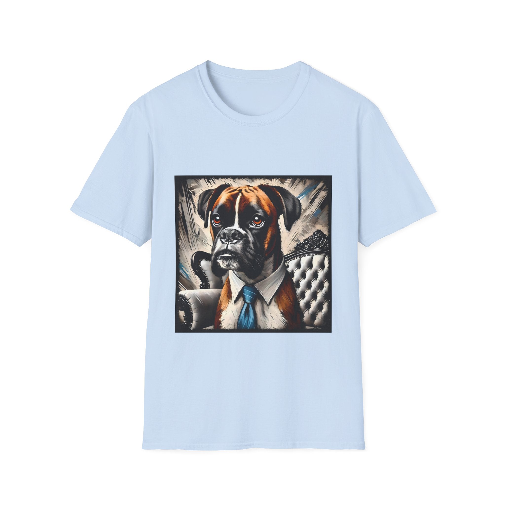 Boxer Bold Gentleman | Unisex Dog T-Shirt