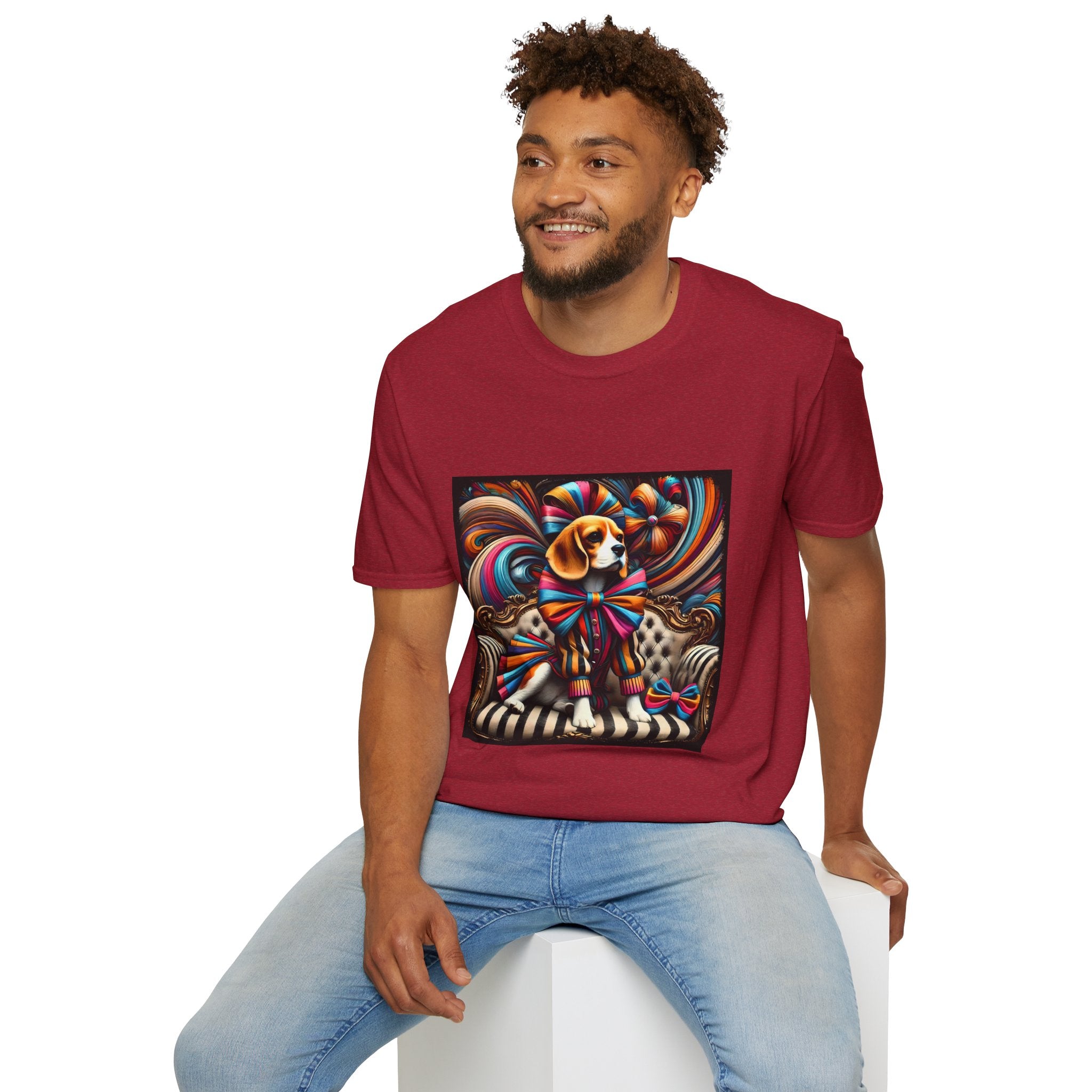 Beagle Vibrant Bold | Unisex Dog T-Shirt