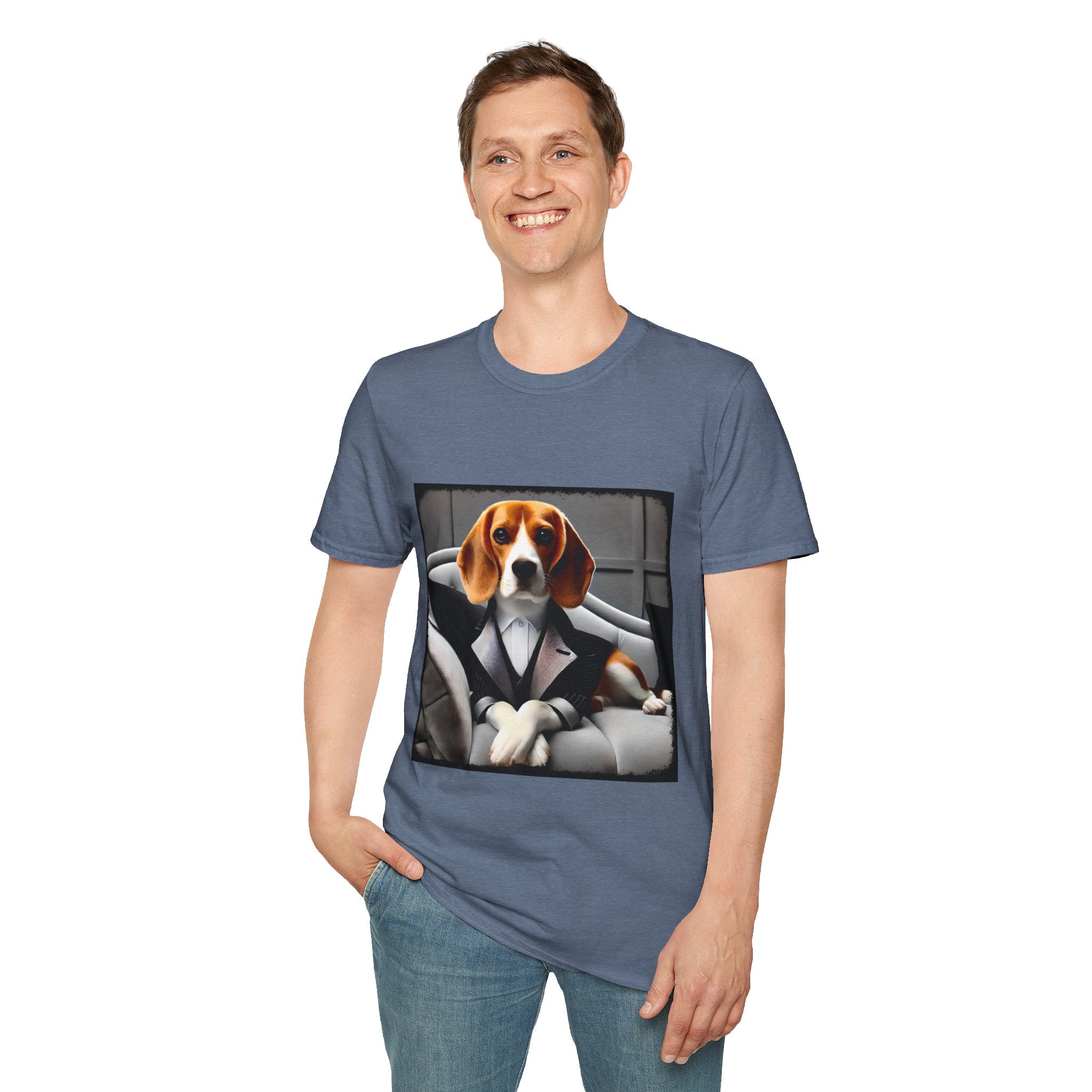 Beagle Tailored Gent | Unisex Dog T-Shirt