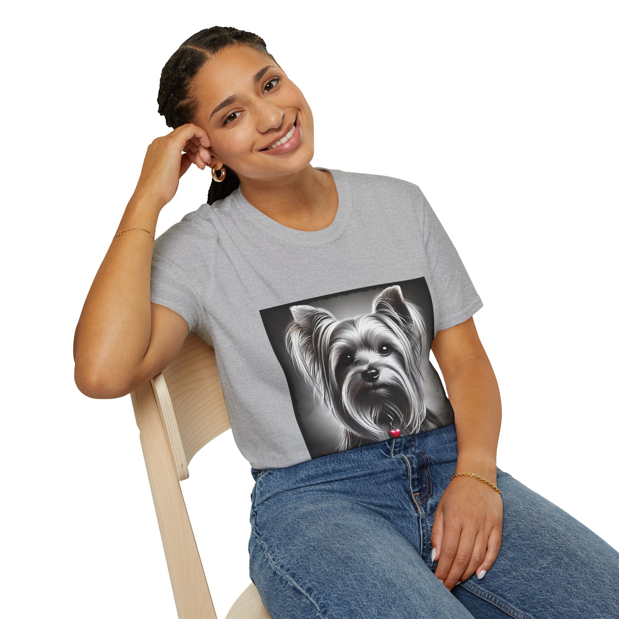 Yorkshire Terrier Heartthrob | Unisex Dog T-Shirt