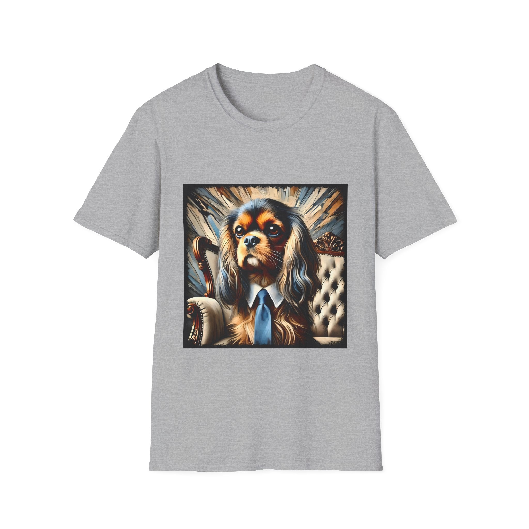 Cavalier King Charles Spaniel  Suave Icon | Unisex Dog T-Shirt