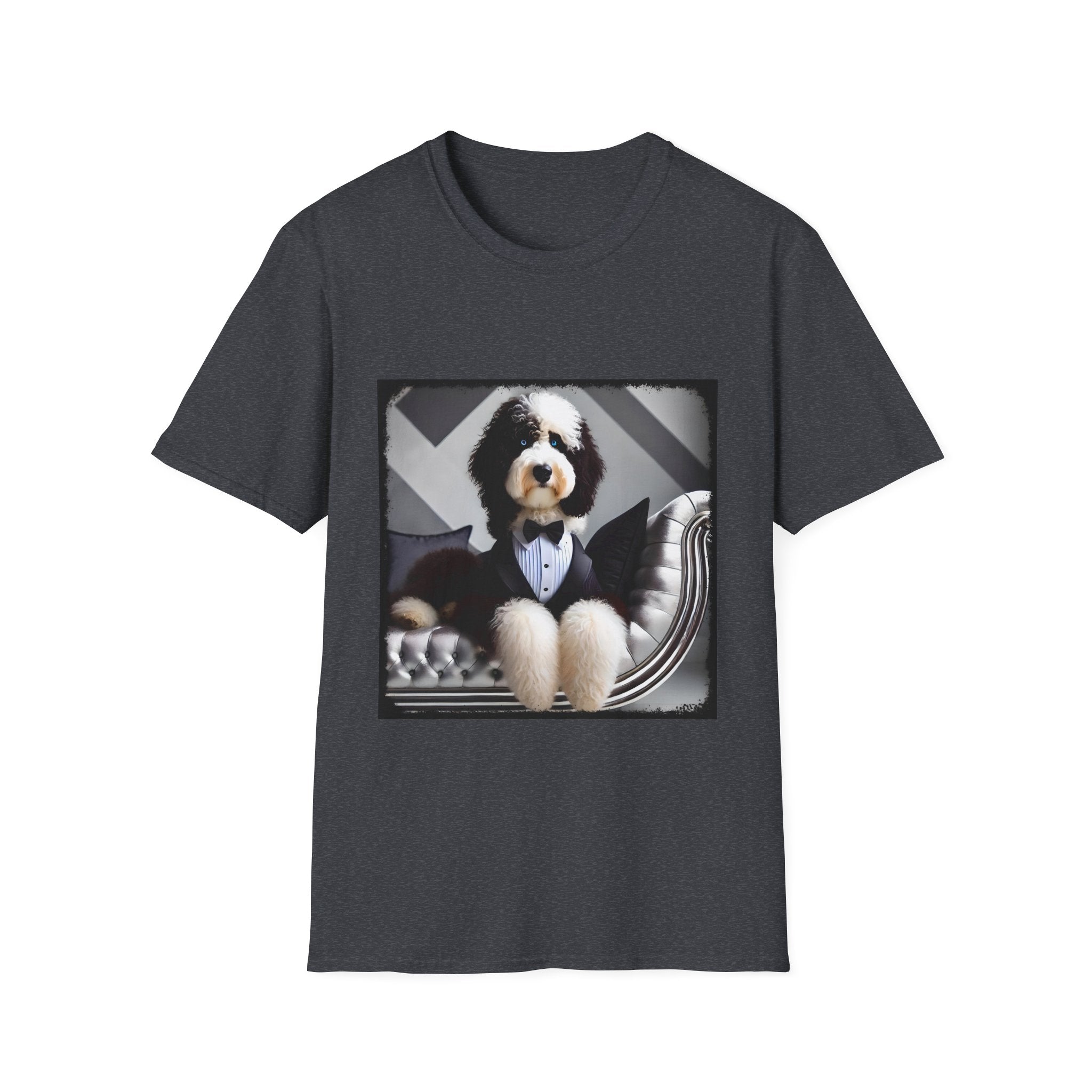Sheepadoodle Distinguished Gent | Unisex Dog T-Shirt