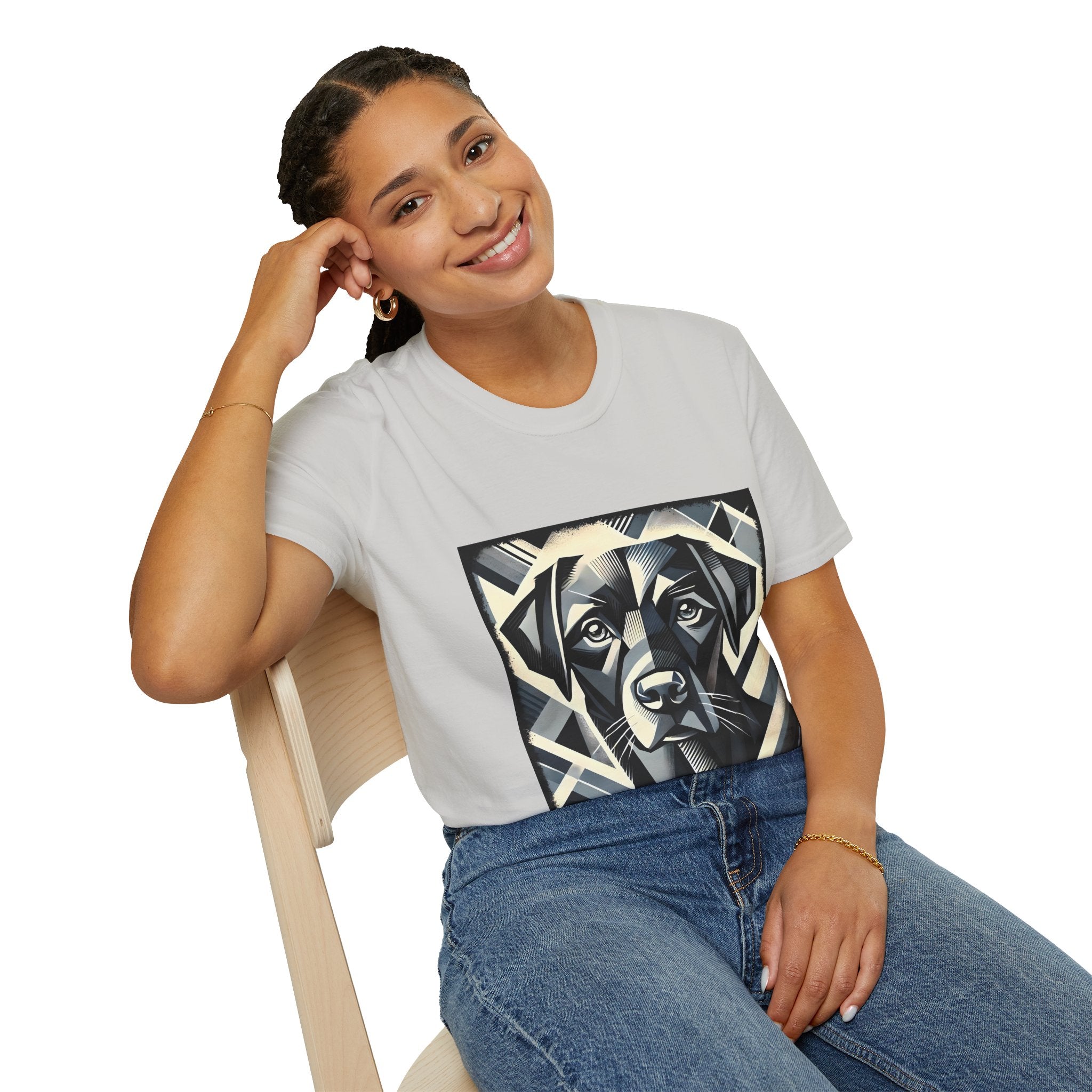 Labrador Retriever Geometric | Unisex Dog T-Shirt