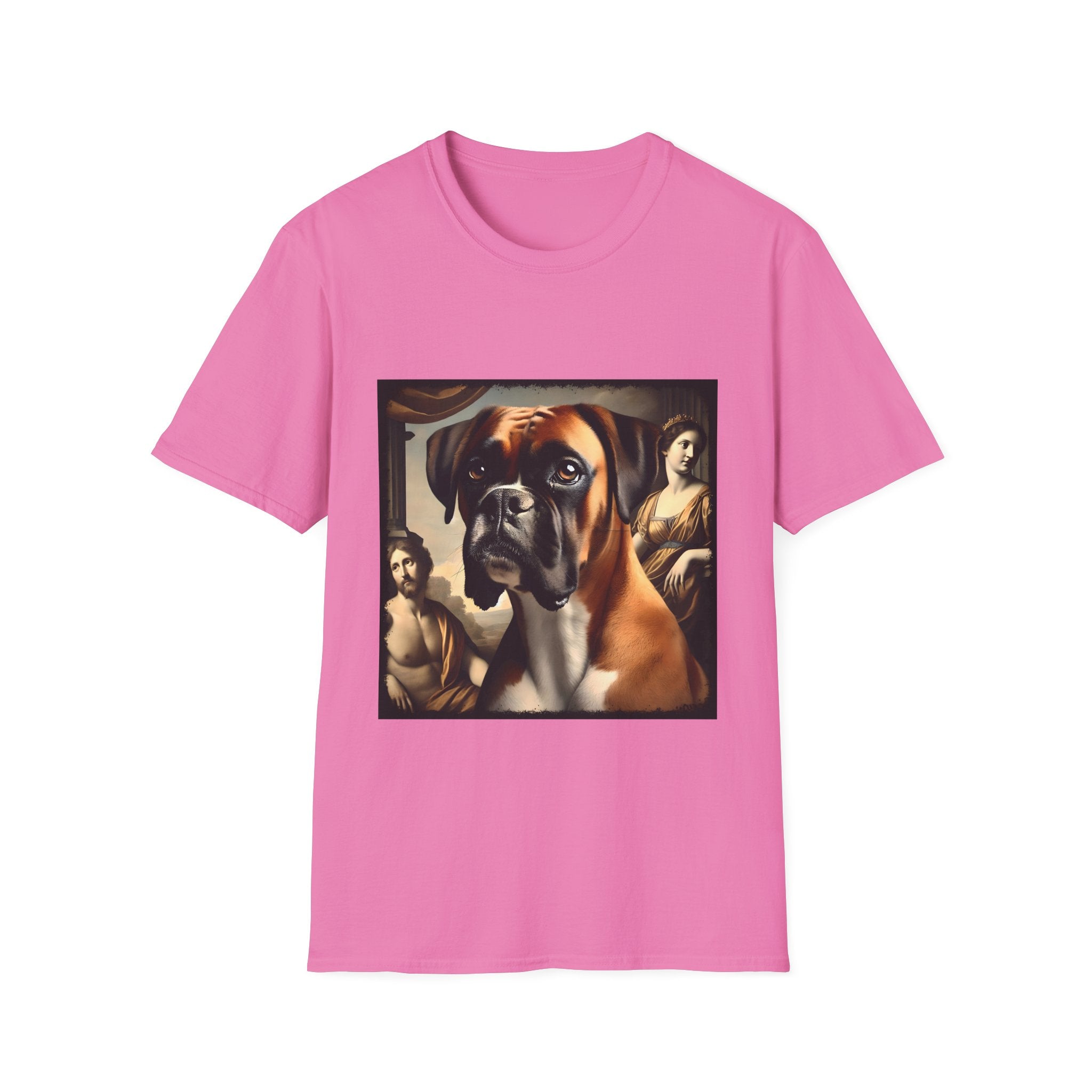 Boxer Posh Portrait | Unisex Dog T-Shirt