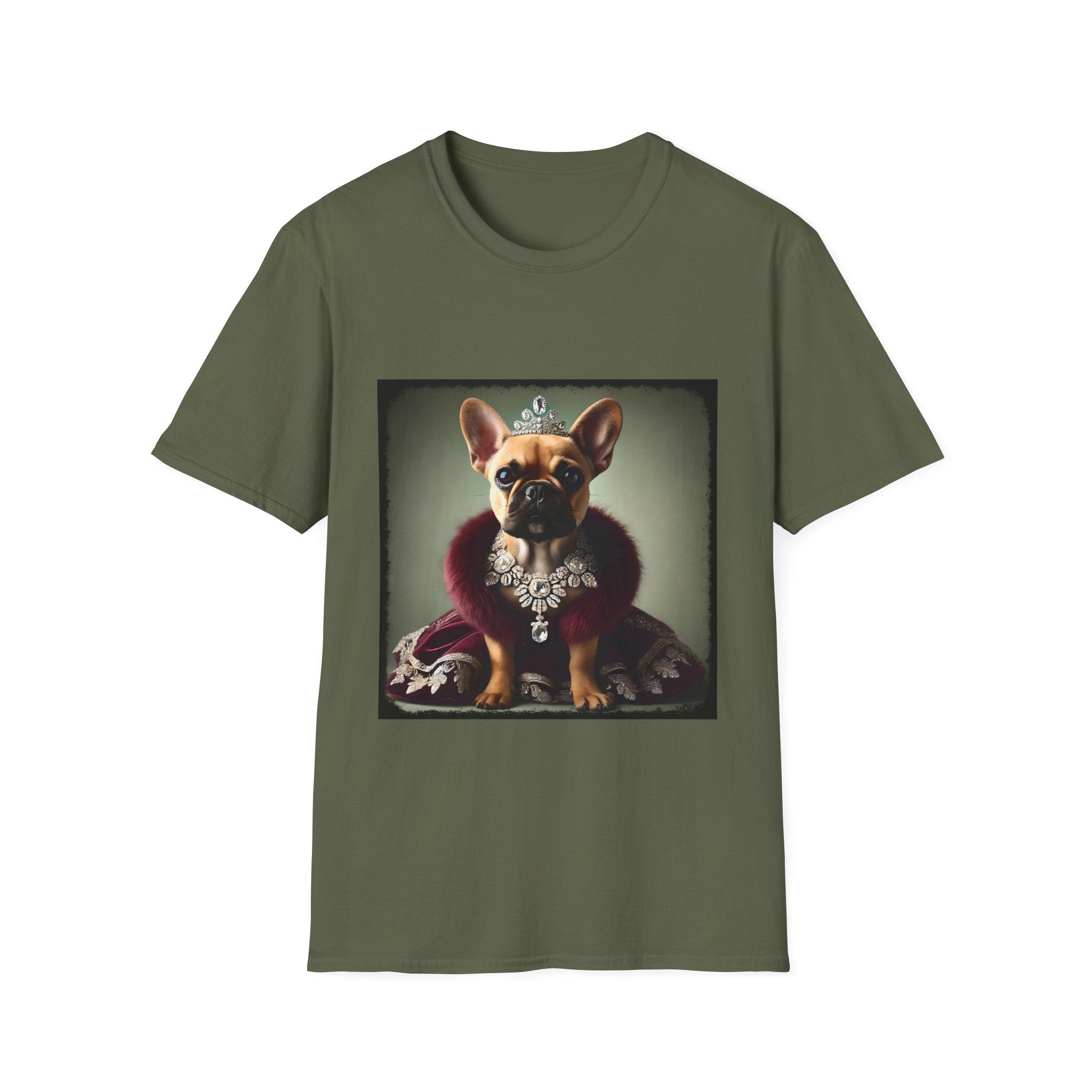 French Bulldog Diamond Reign | Unisex Dog T-Shirt